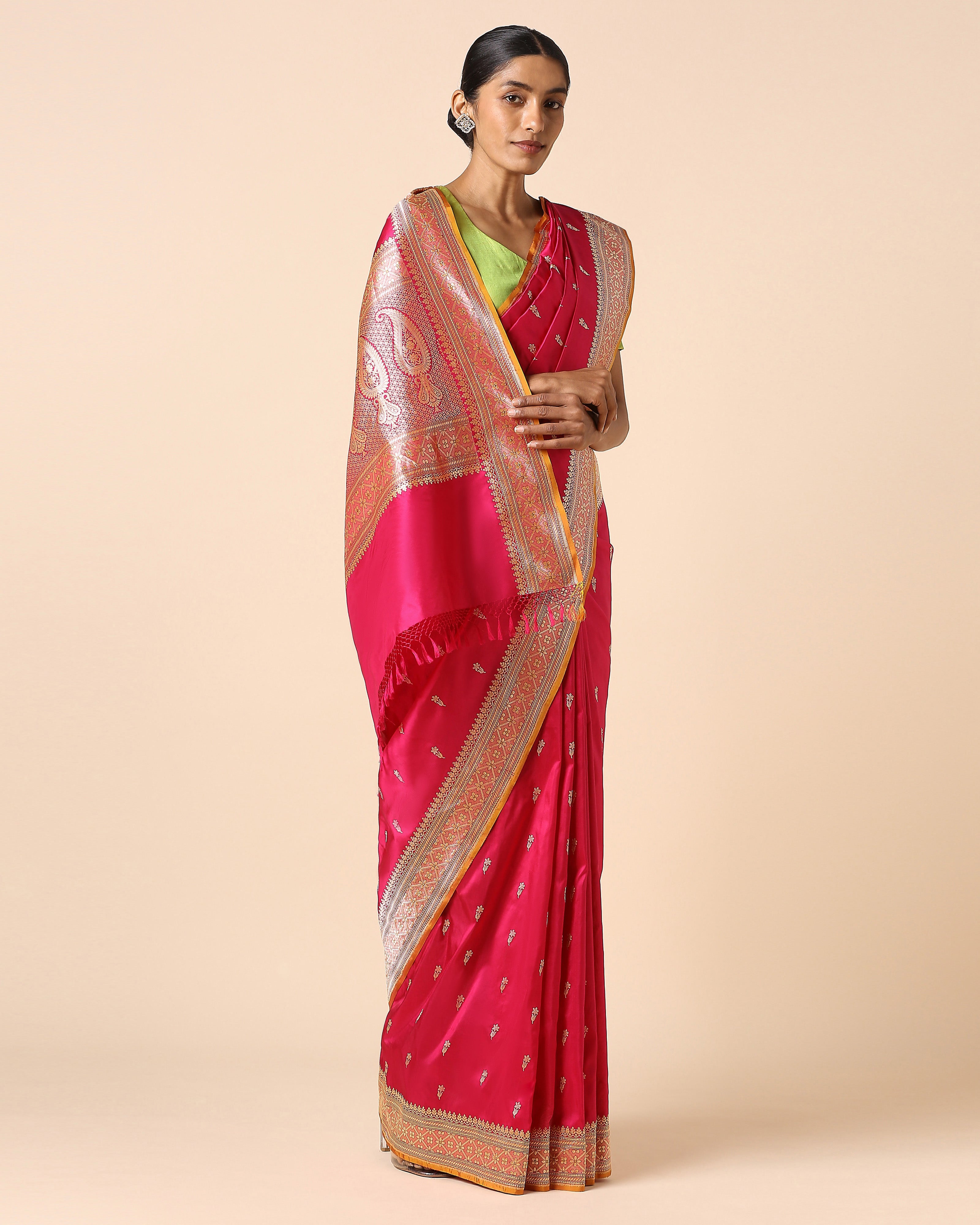 Mina Banarasi Kadwa Silk Saree