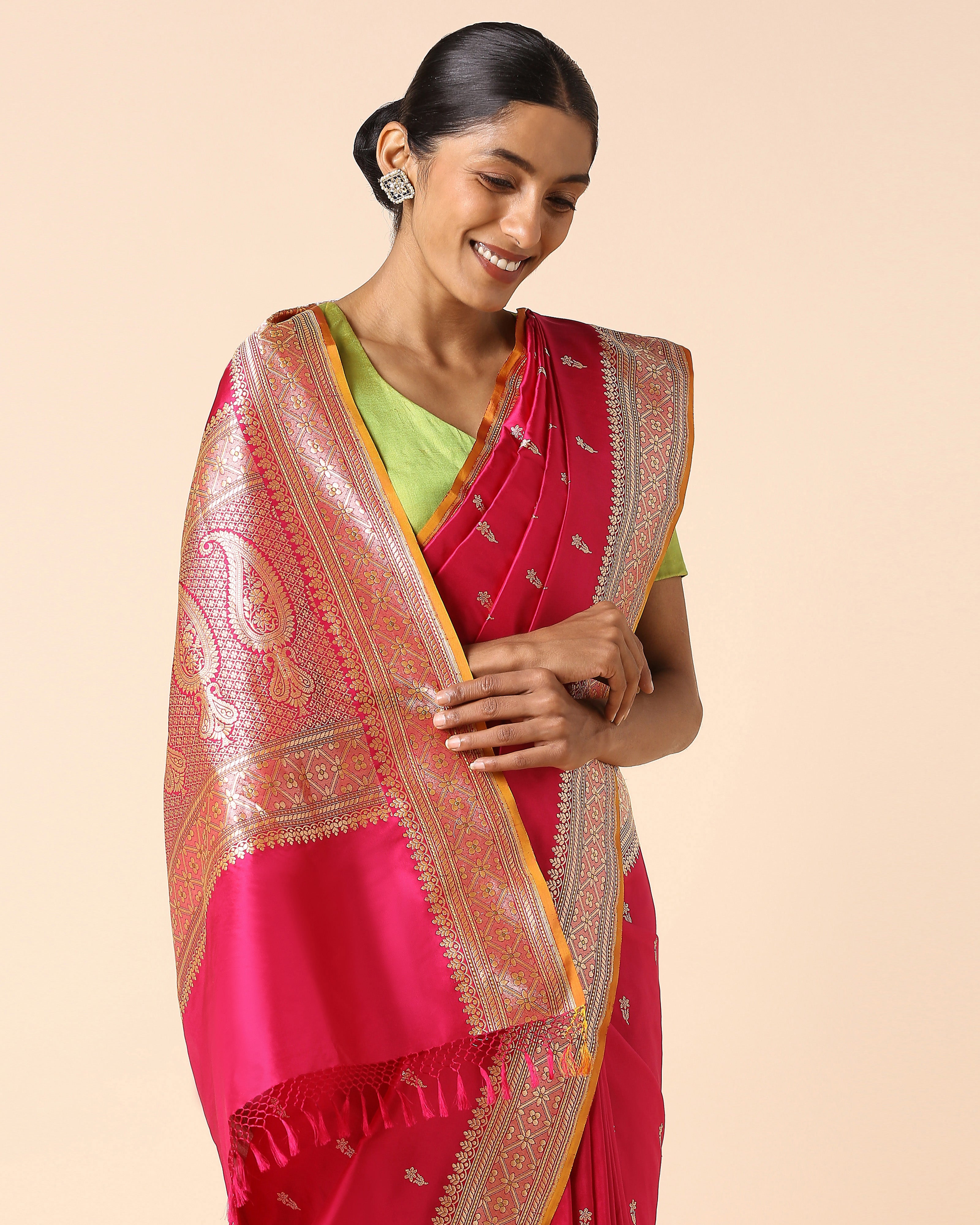 Mina Banarasi Kadwa Silk Saree