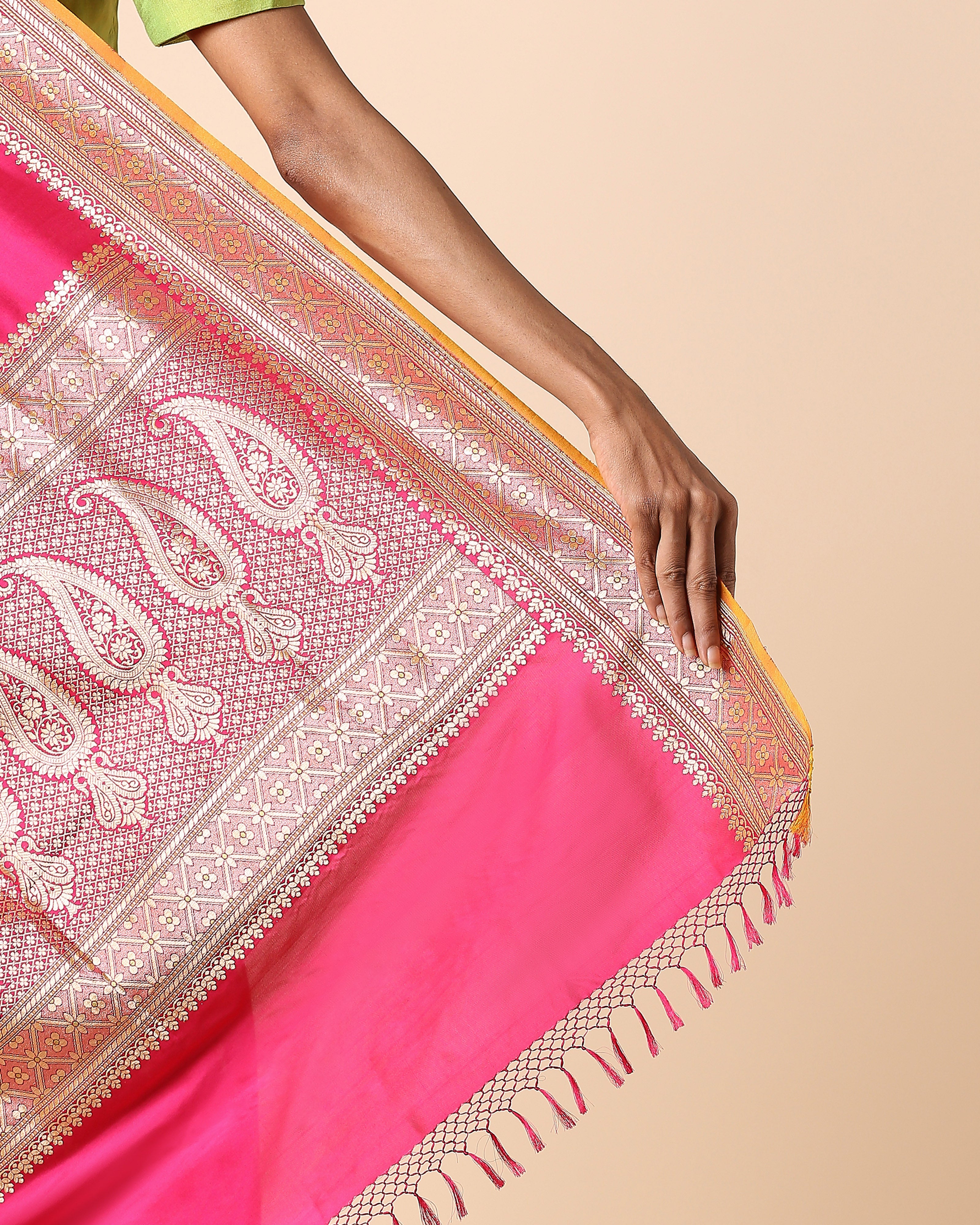 Mina Banarasi Kadwa Silk Saree