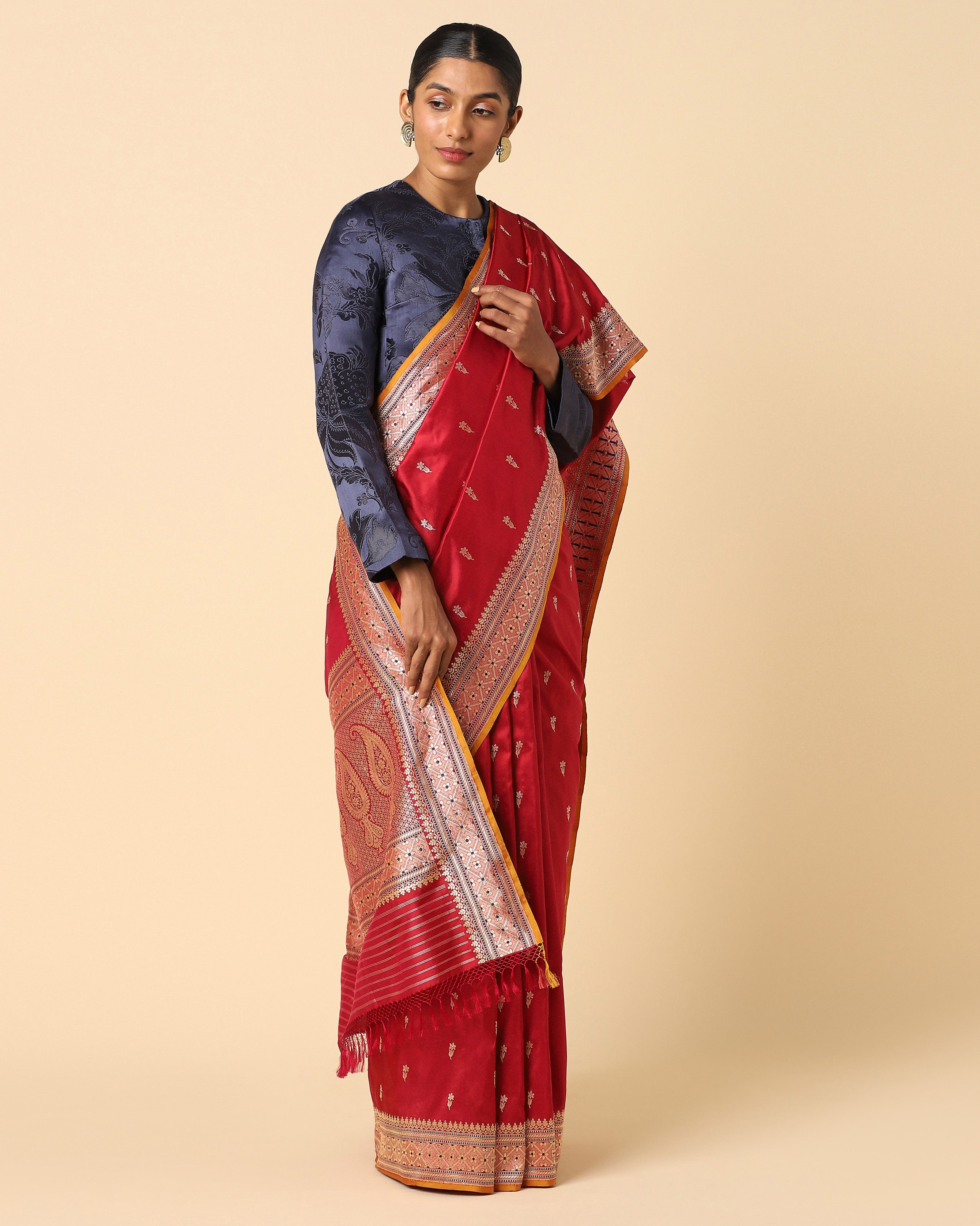 Mina Banarasi Kadwa Silk Saree