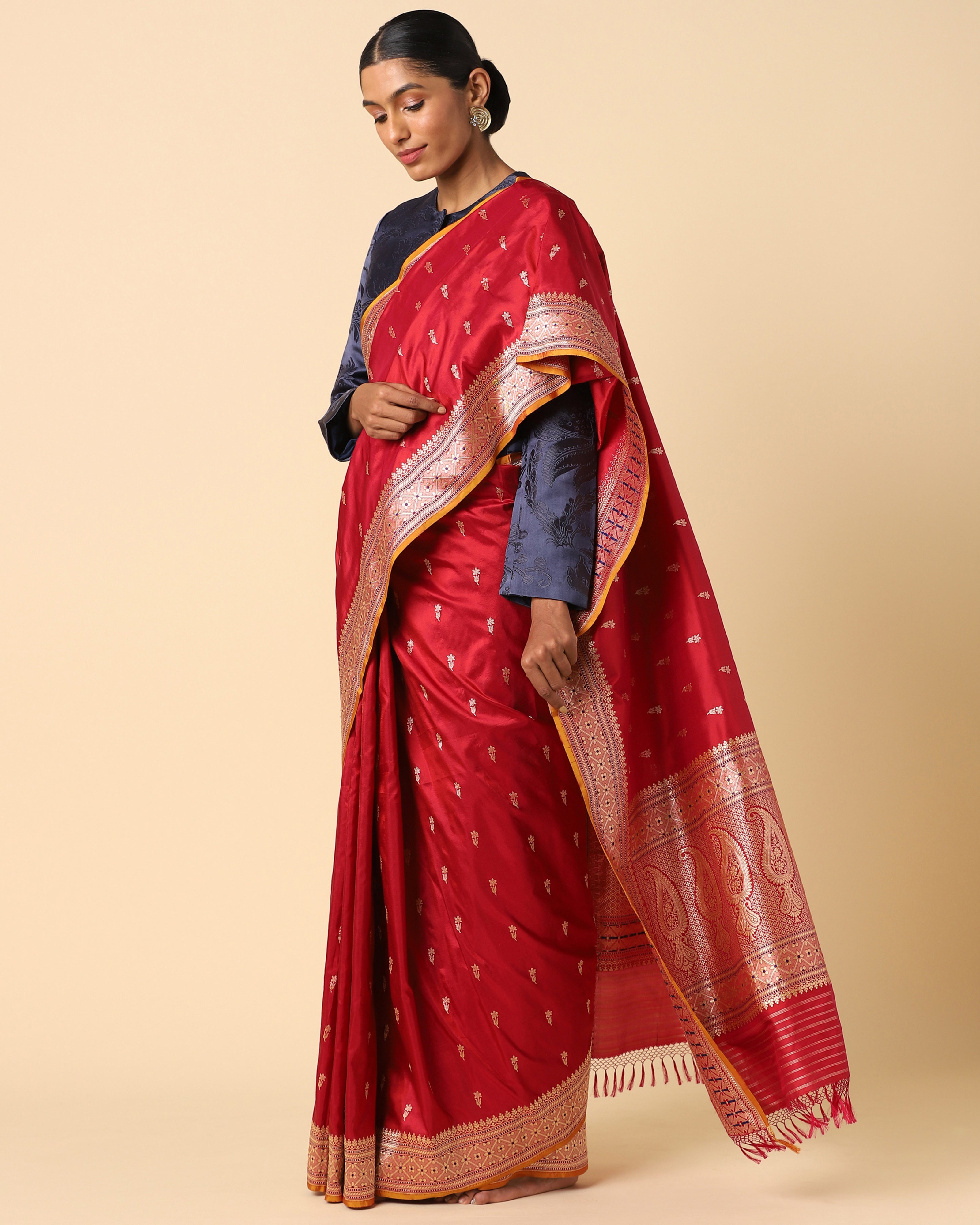 Mina Banarasi Kadwa Silk Saree