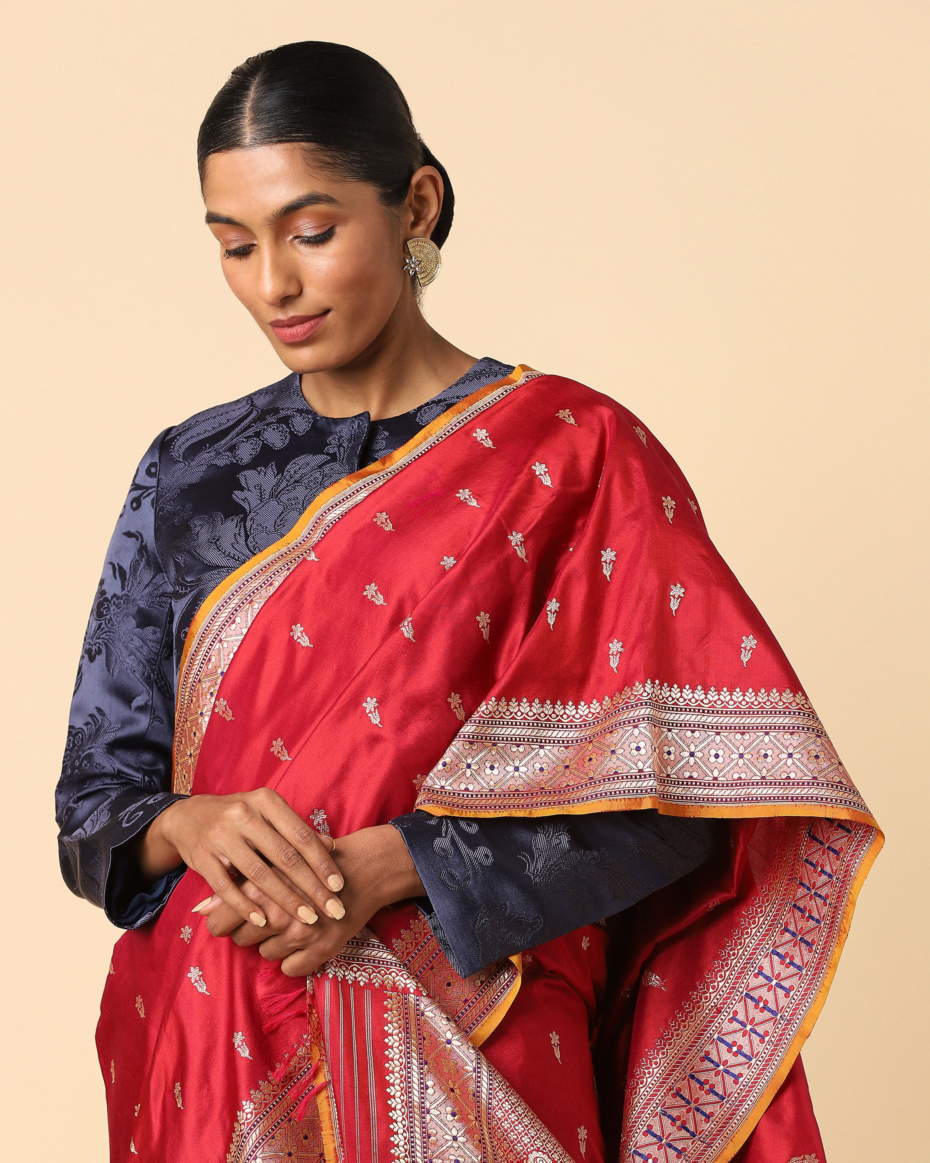 Mina Banarasi Kadwa Silk Saree