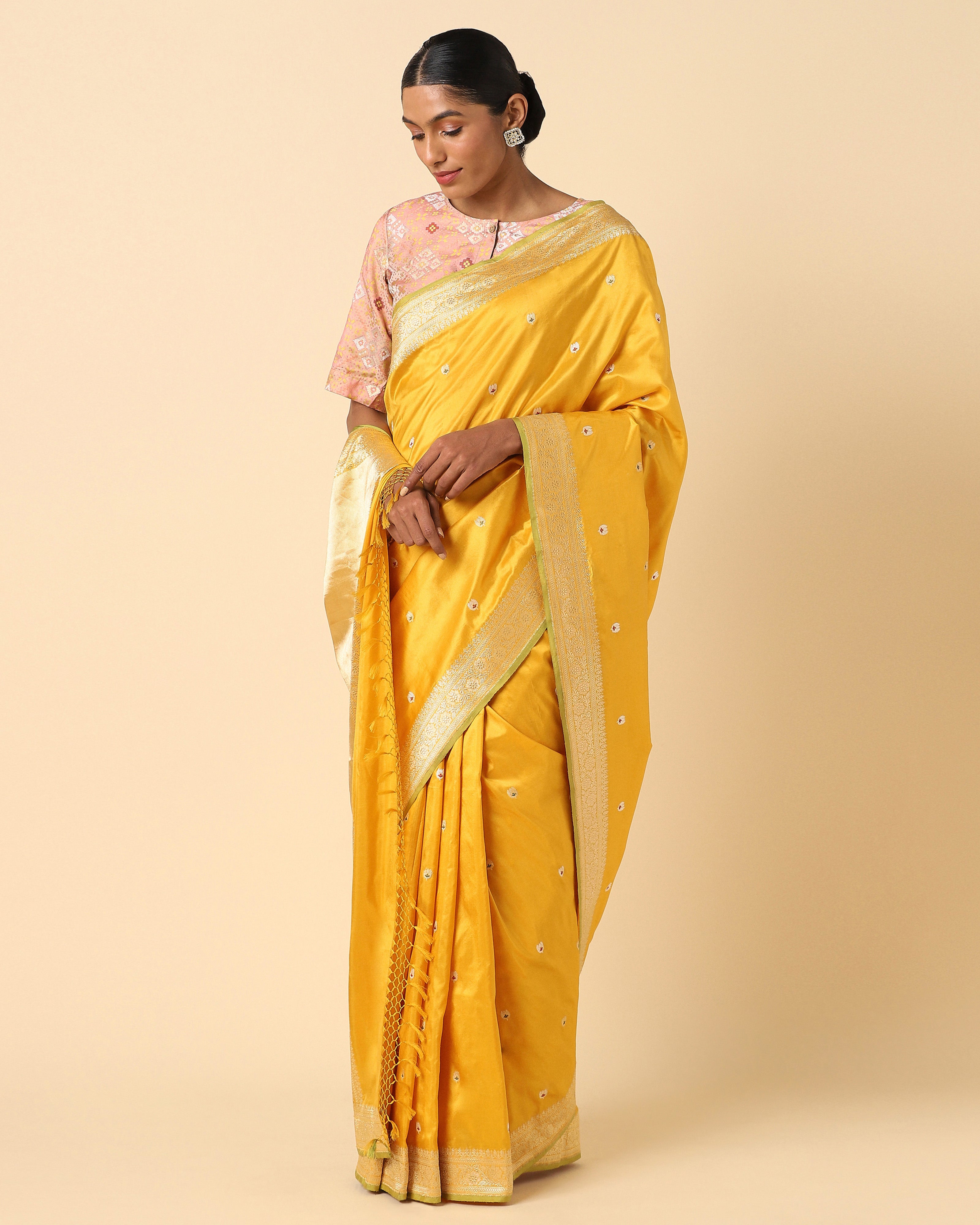 Tahoma Banarasi Kadwa Silk Saree