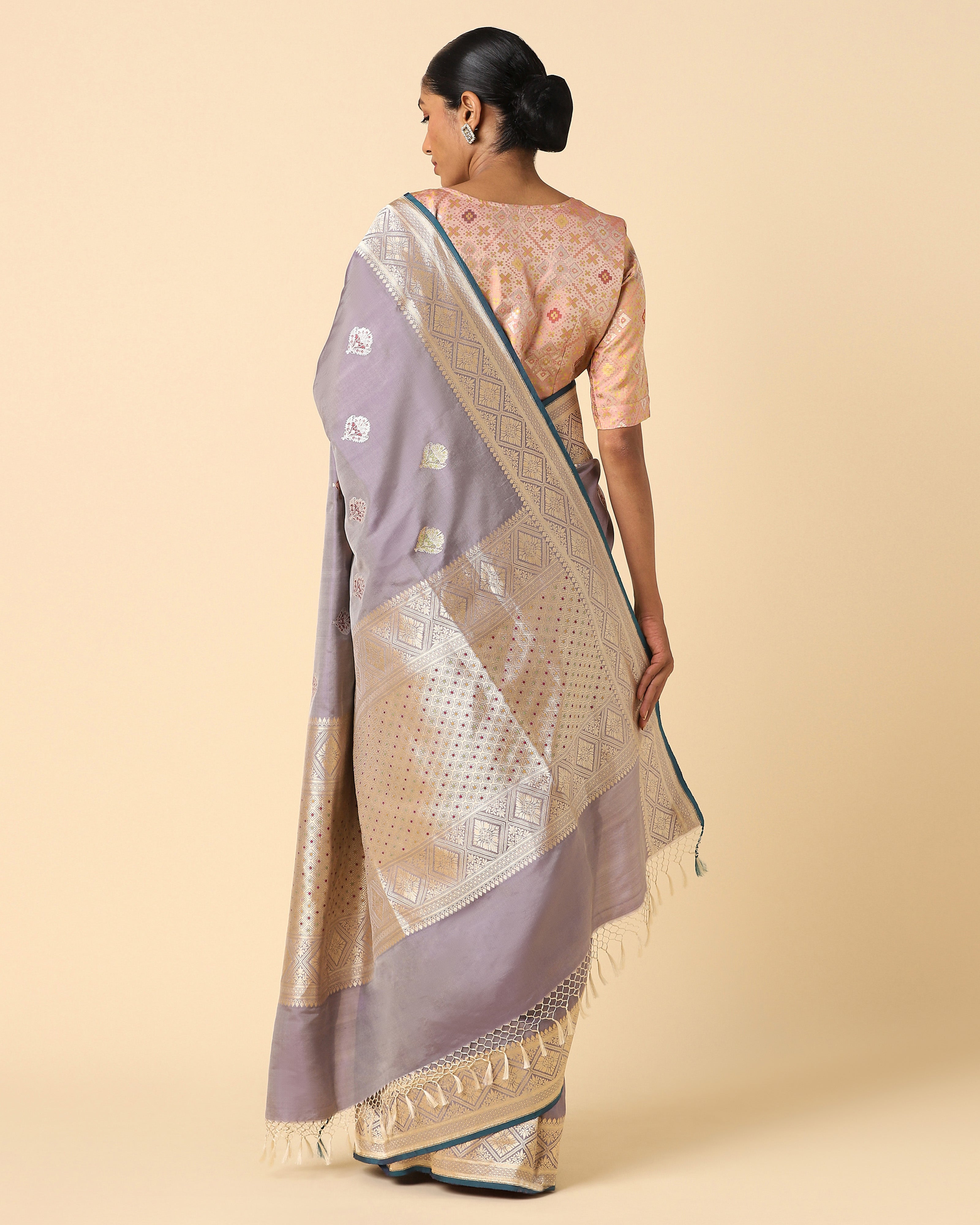 Kaiti Banarasi Kadwa Silk Saree