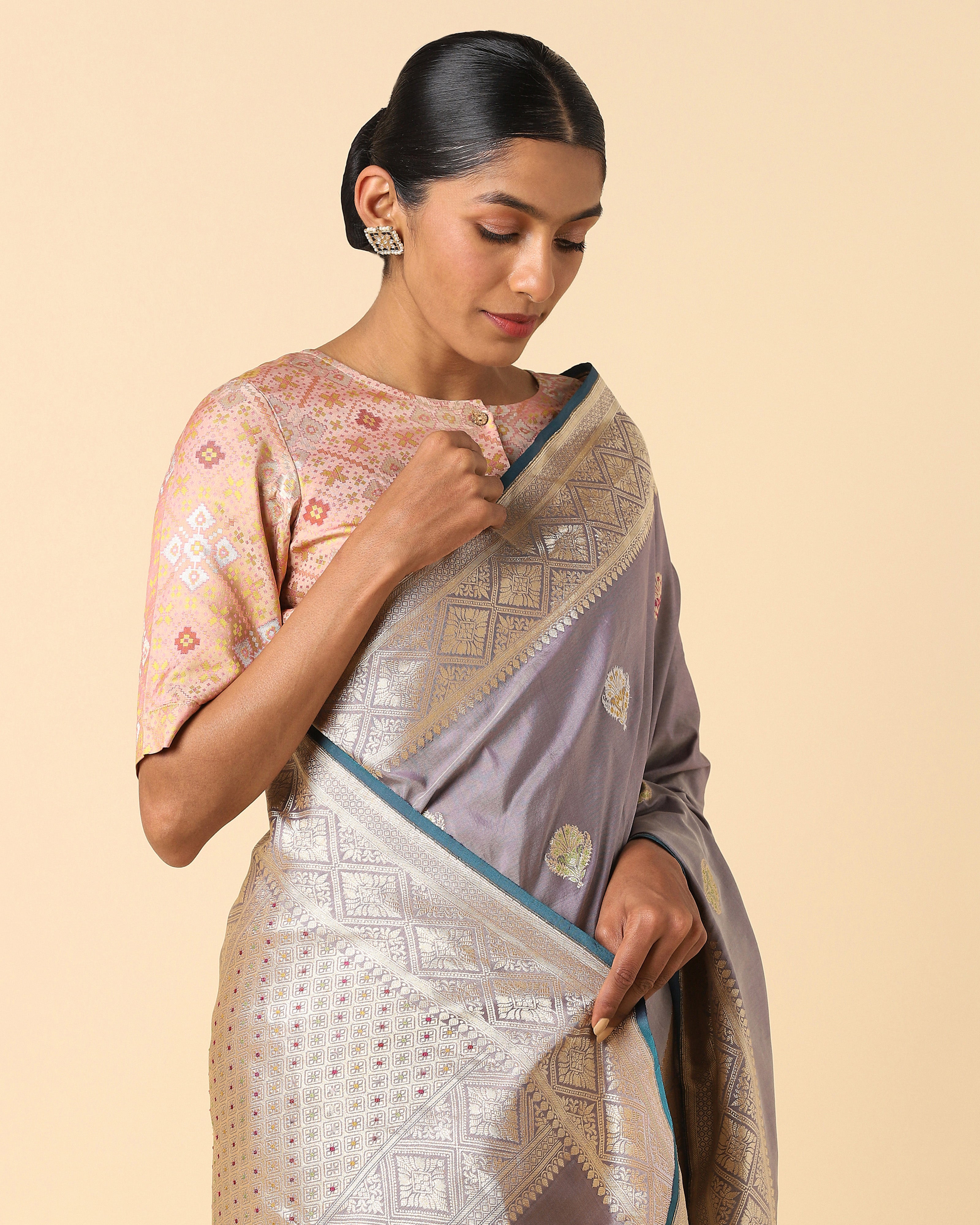 Kaiti Banarasi Kadwa Silk Saree