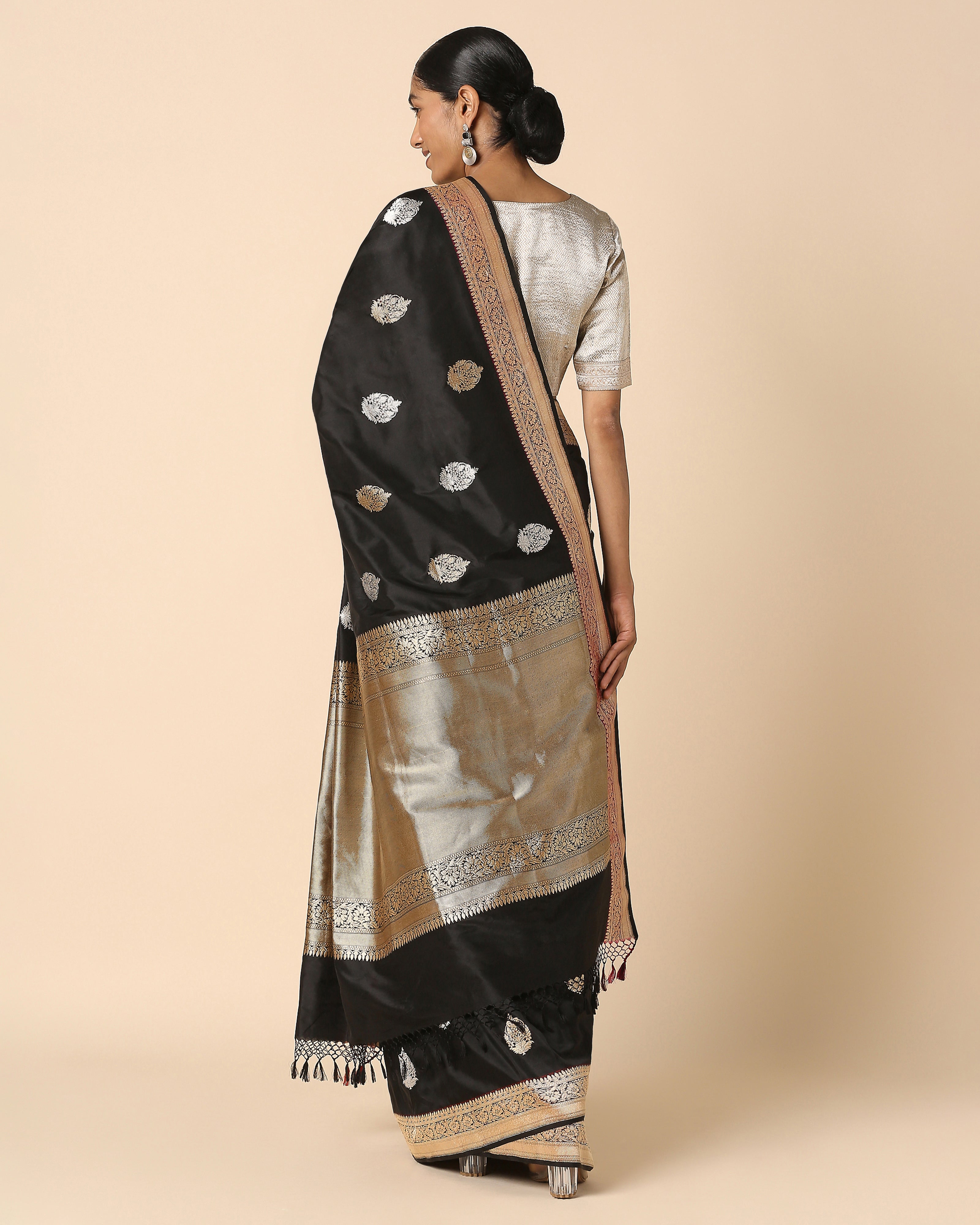 Gulim Banarasi Kadwa Silk Saree