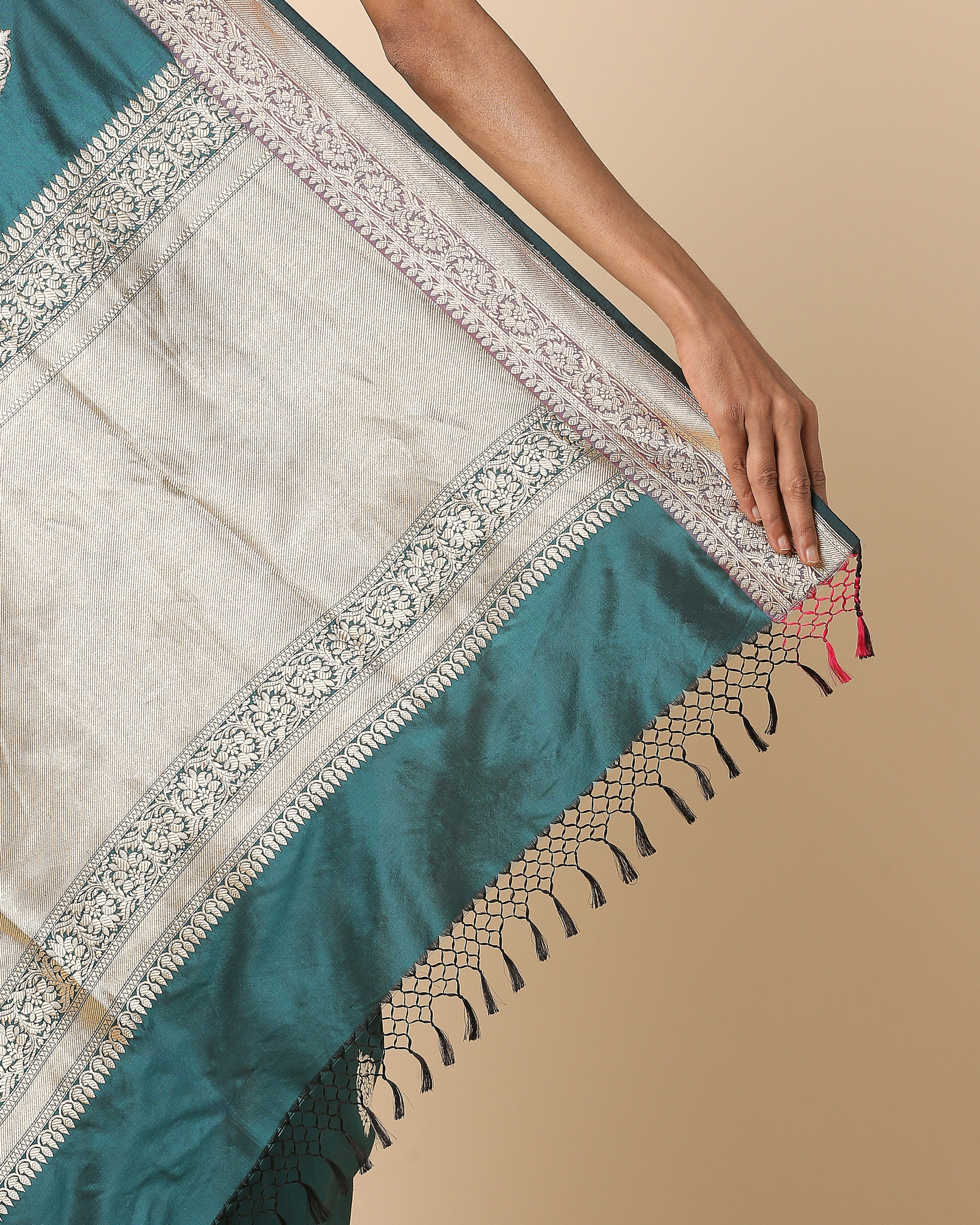 Gulim Banarasi Kadwa Silk Saree