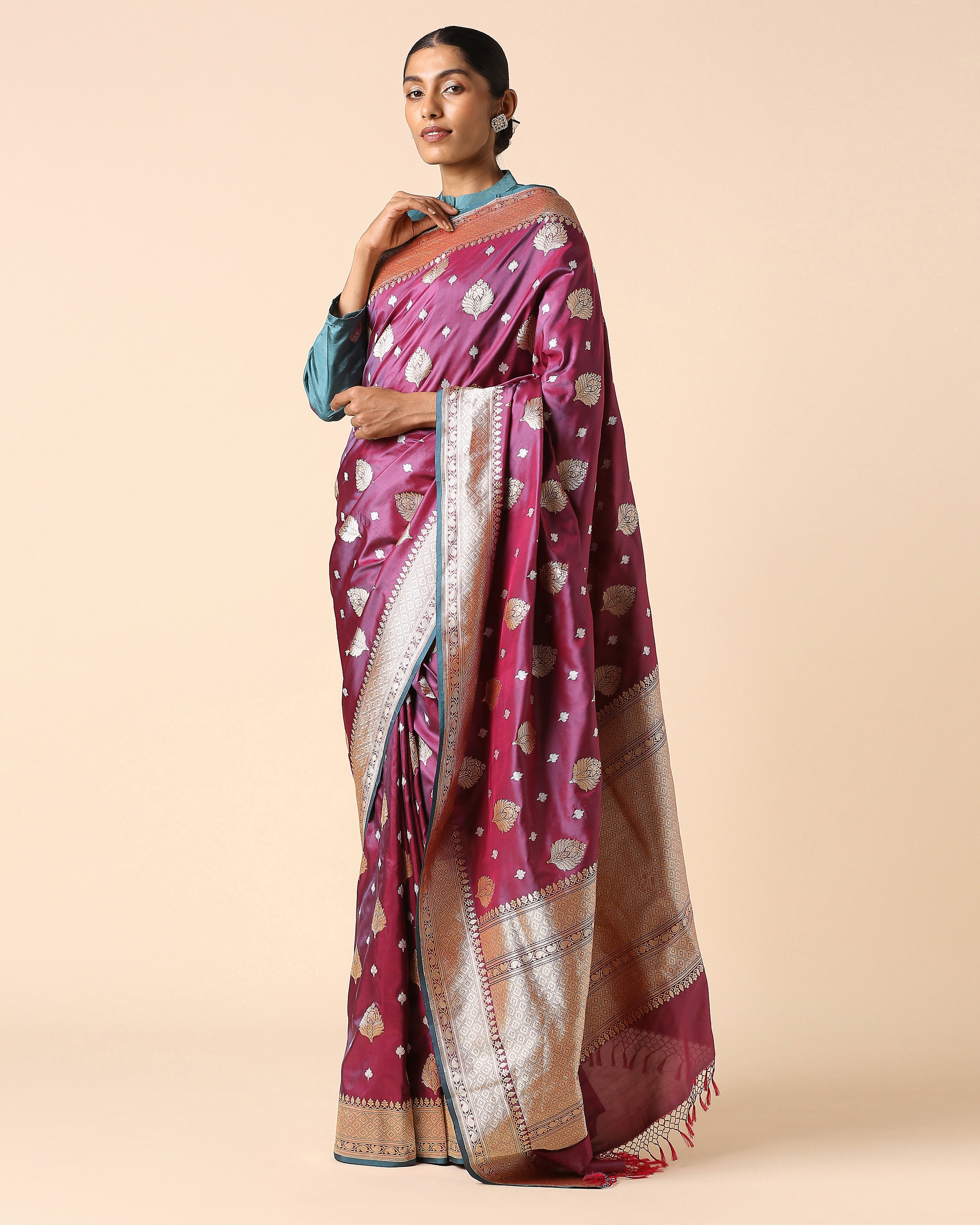Parnem Banarasi Kadwa Silk Saree