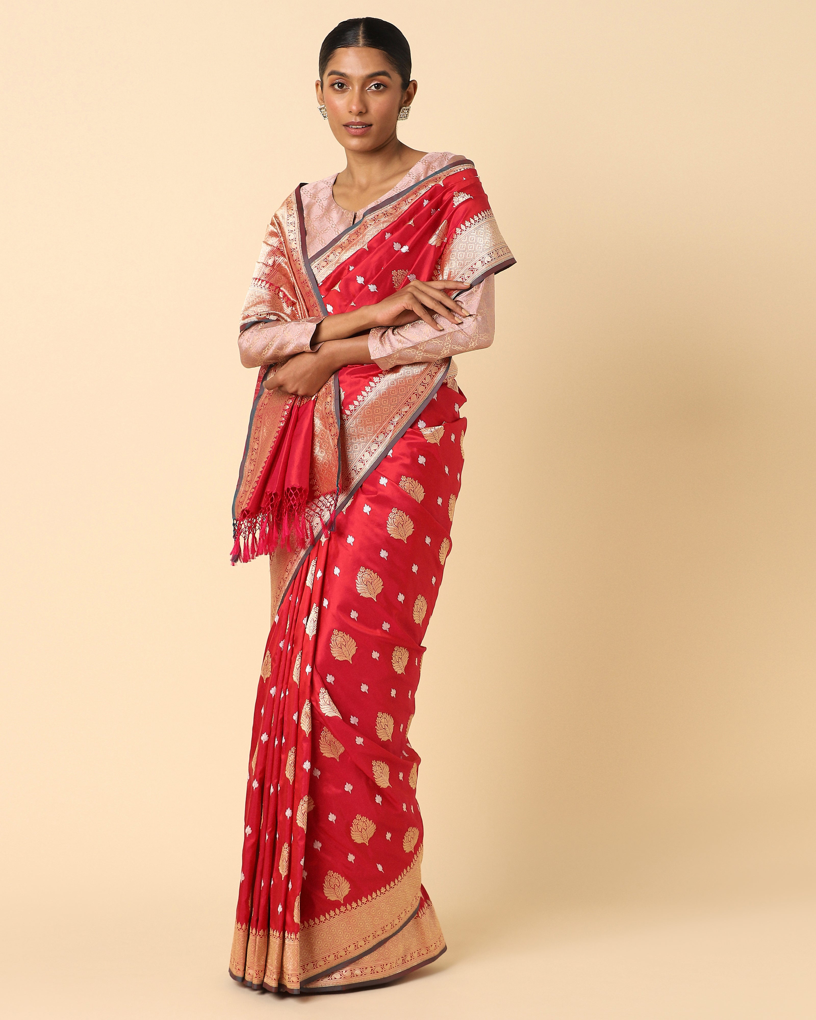 Parnem Banarasi Kadwa Silk Saree