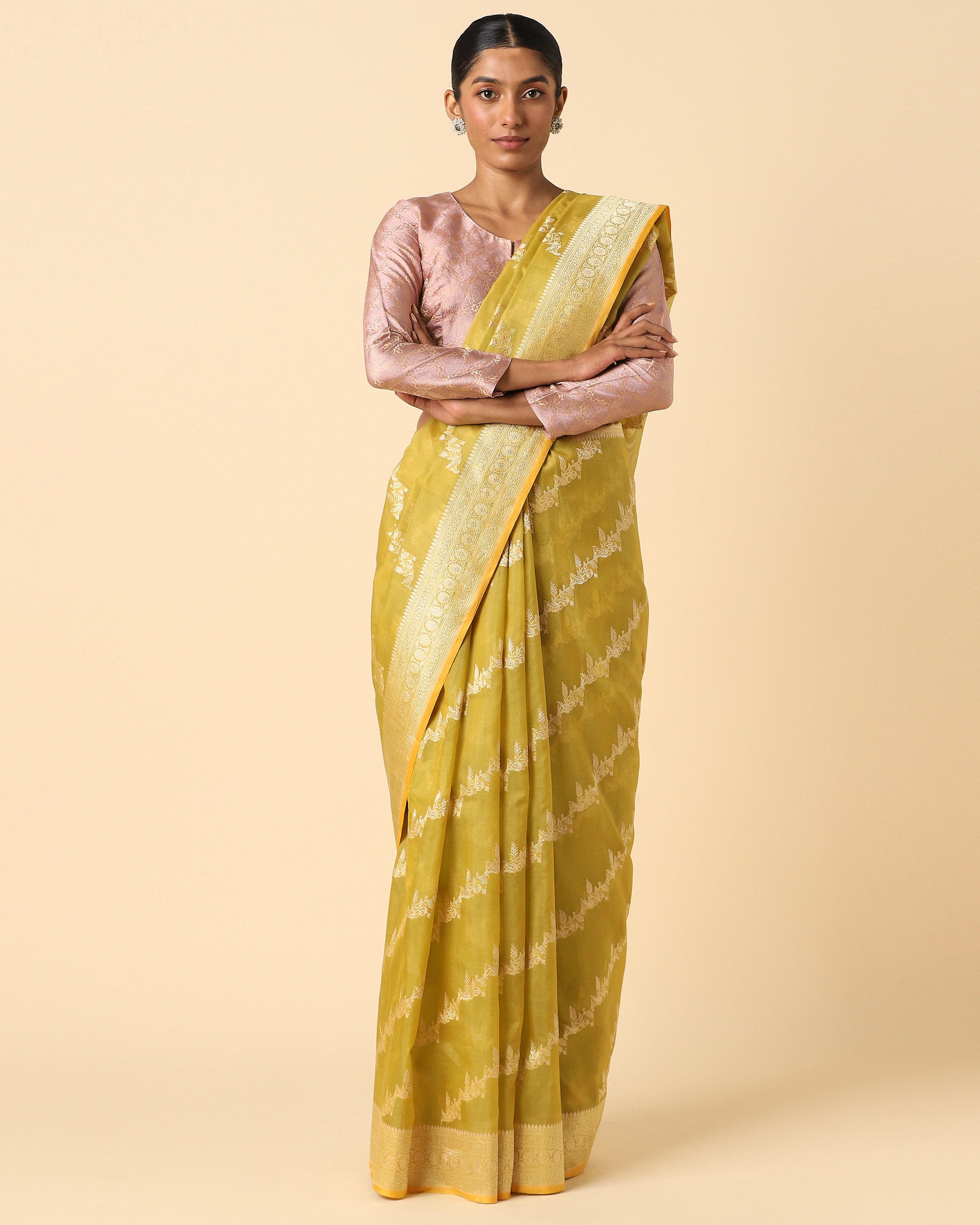 Vayda Banarasi Kadwa Silk Saree