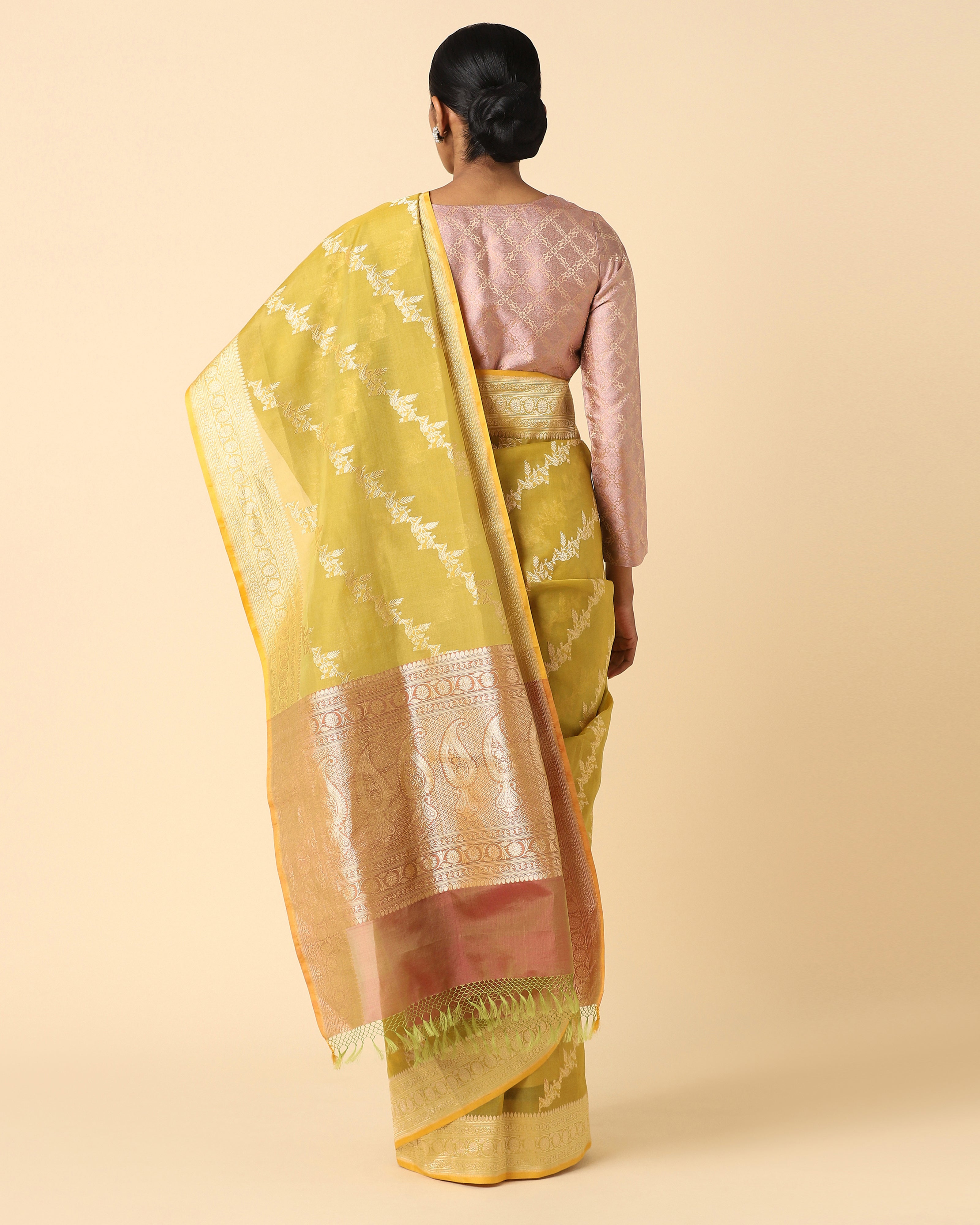 Vayda Banarasi Kadwa Silk Saree