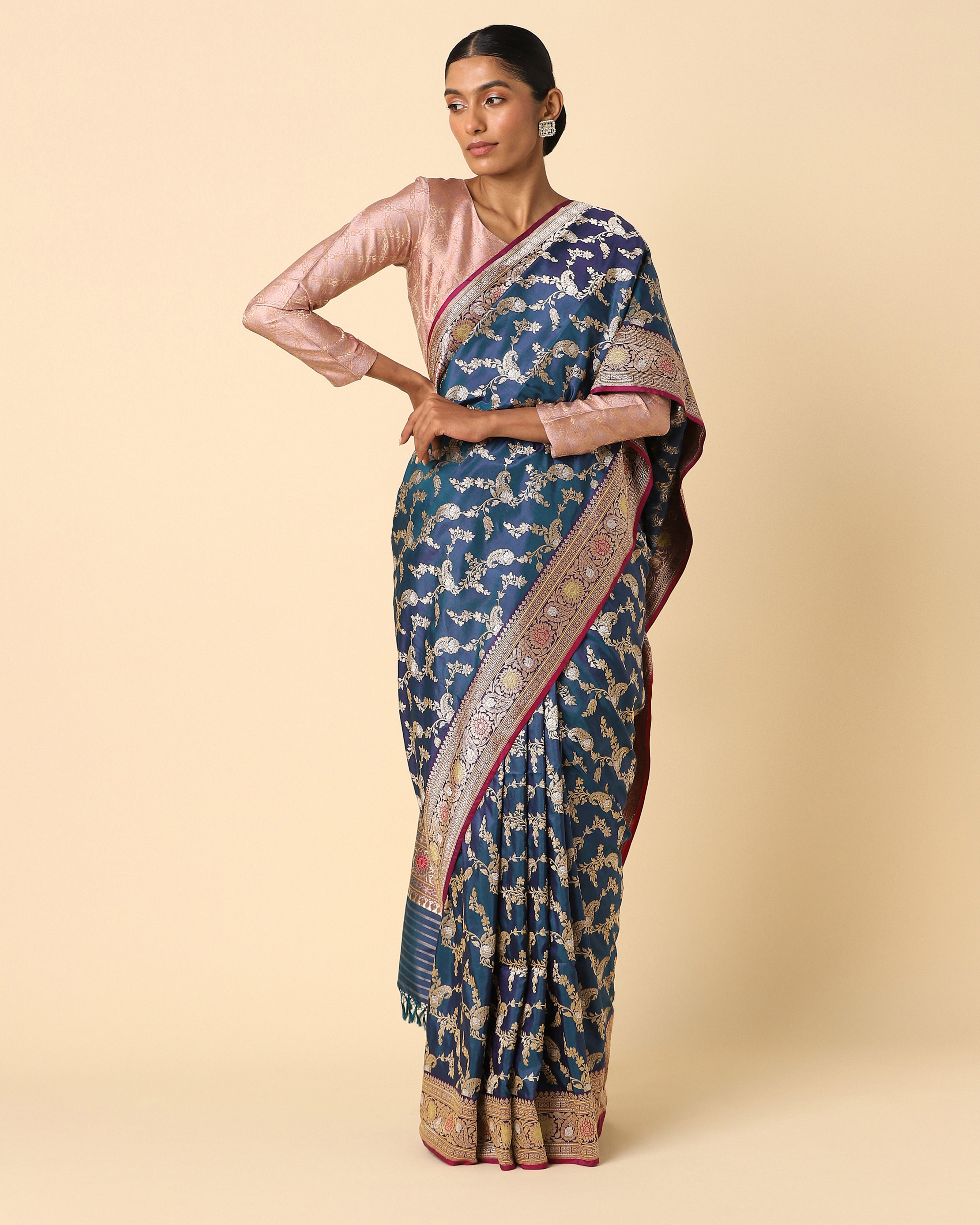 Siya Banarasi Kadwa Silk Saree