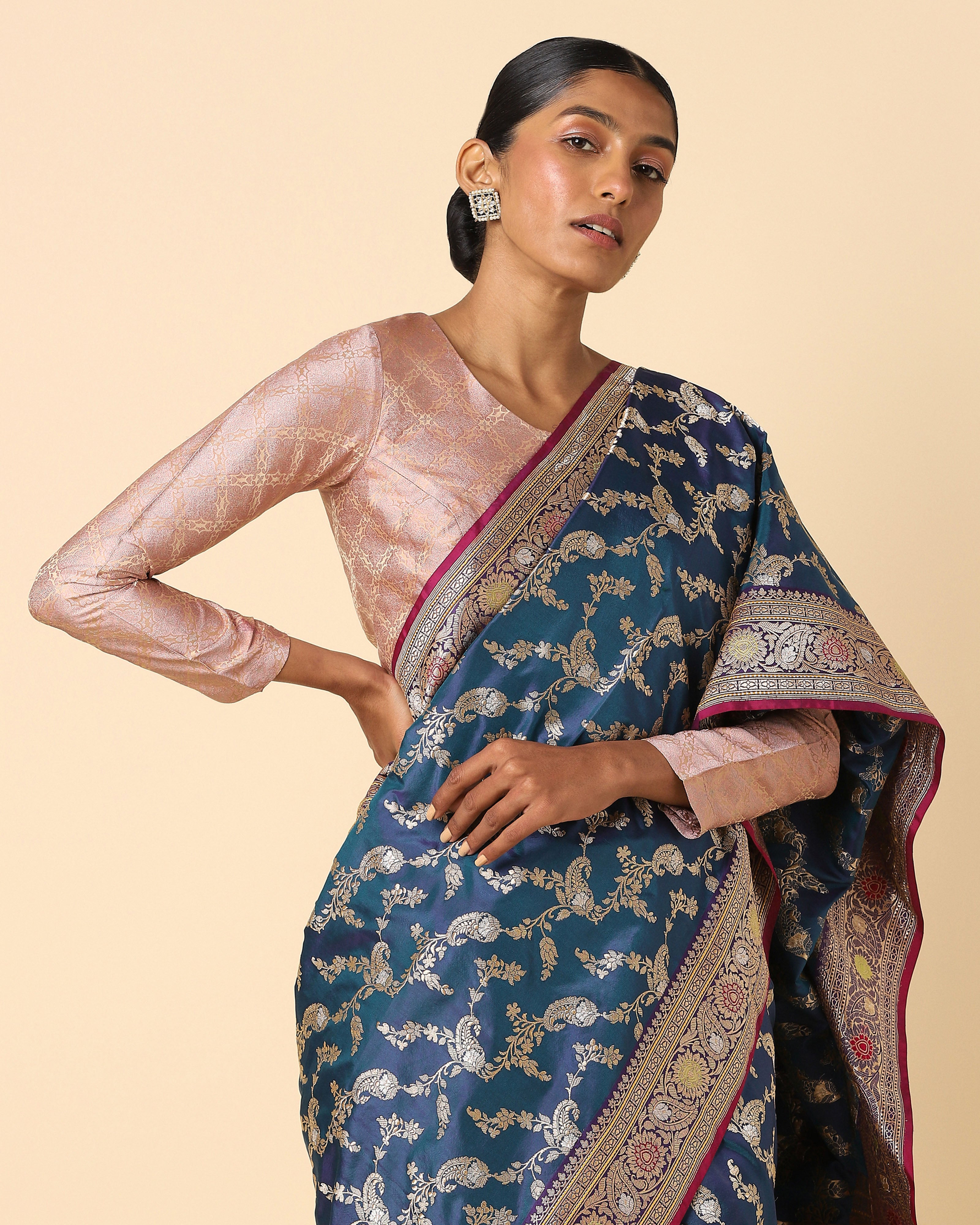 Siya Banarasi Kadwa Silk Saree