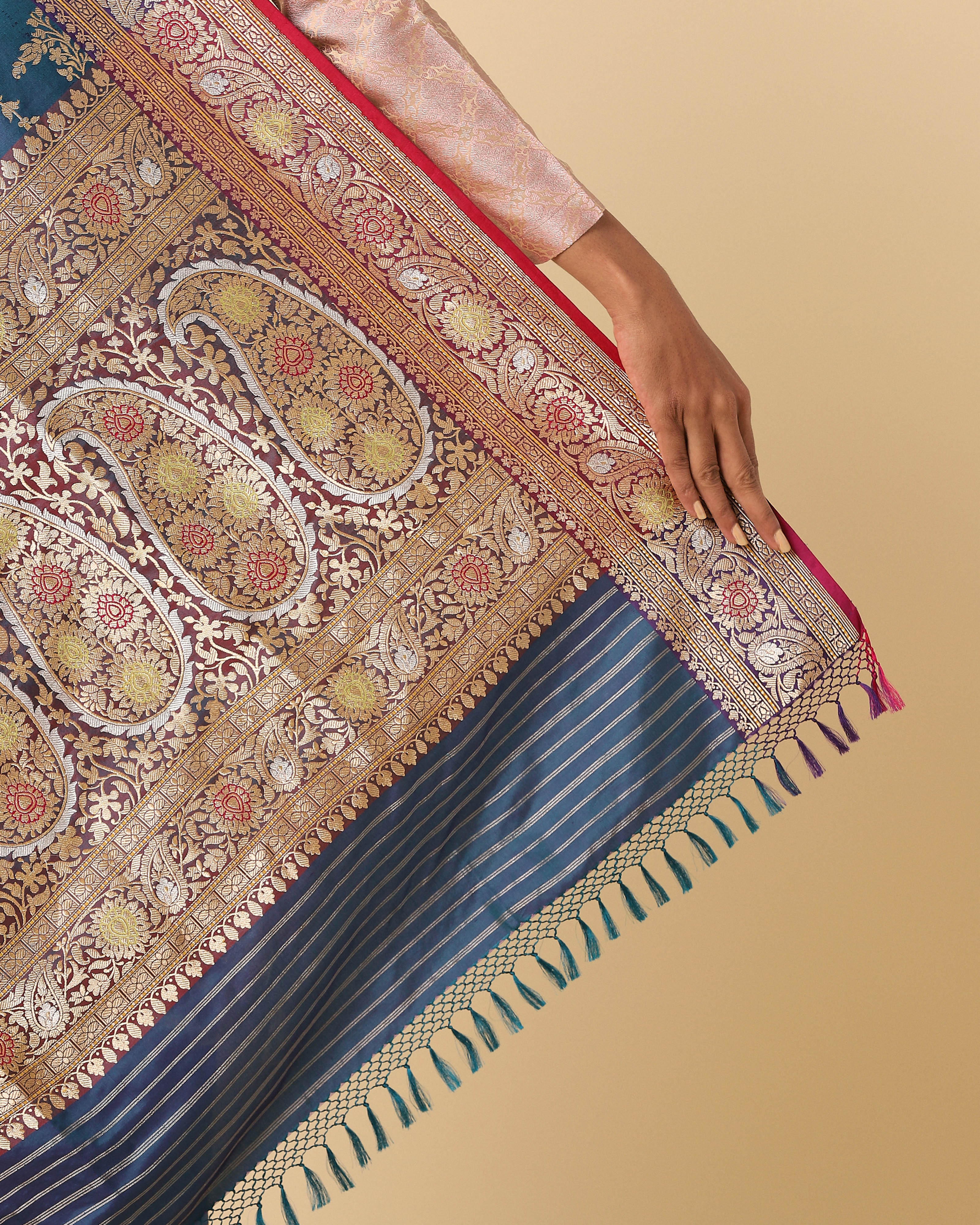 Siya Banarasi Kadwa Silk Saree