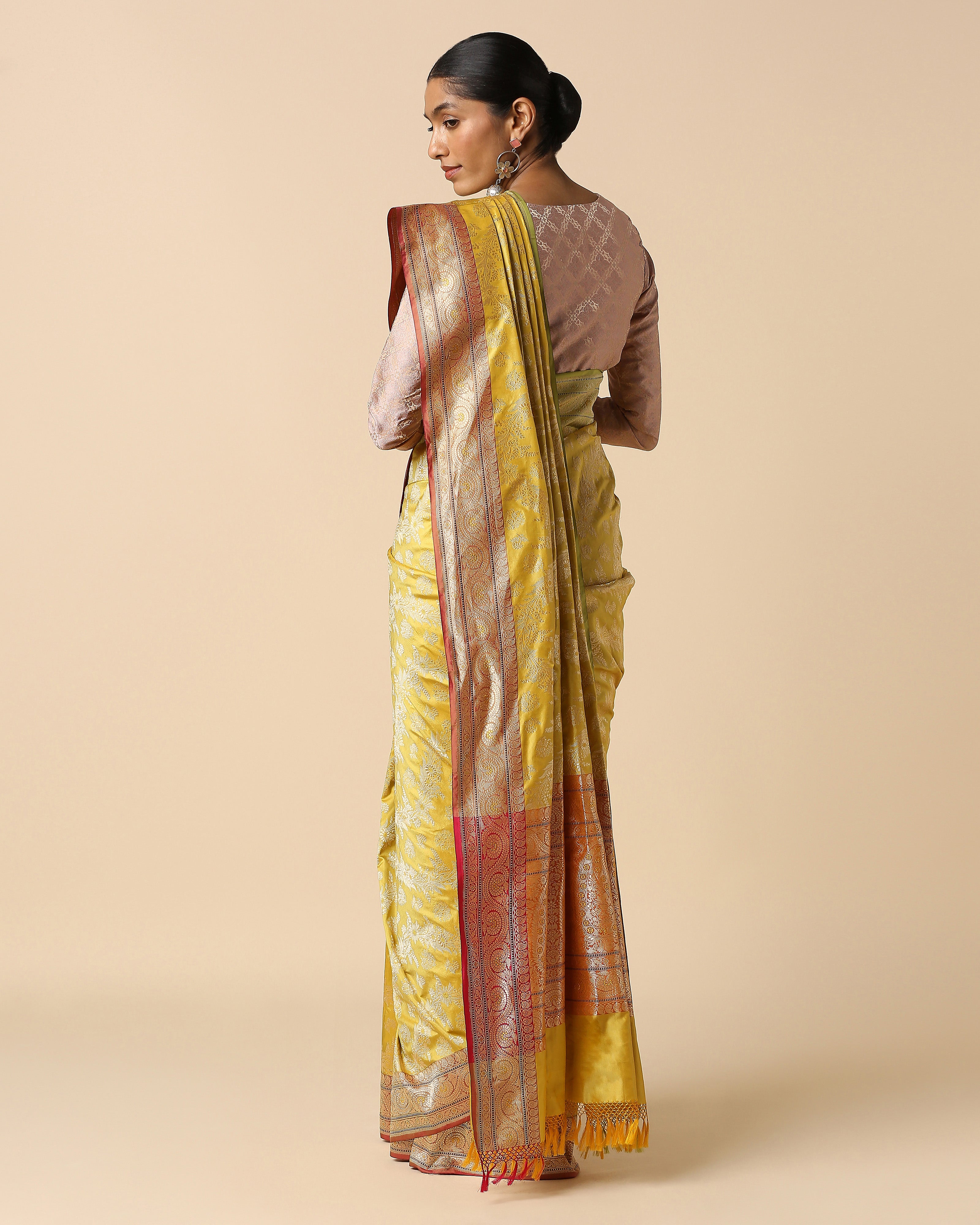 Samayah Banarasi Kadwa Silk Saree