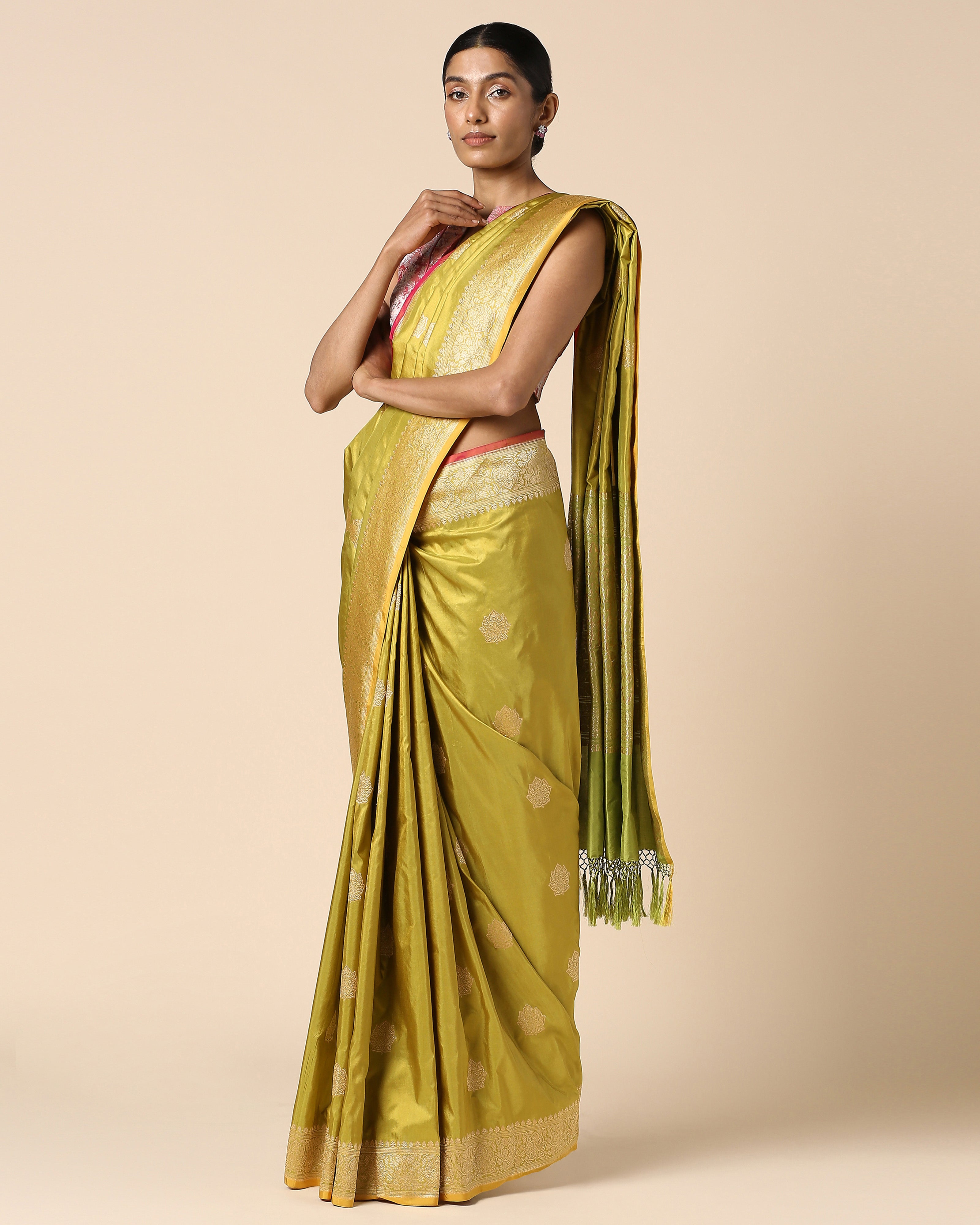 Samadhi Banarasi Kadwa Silk Saree