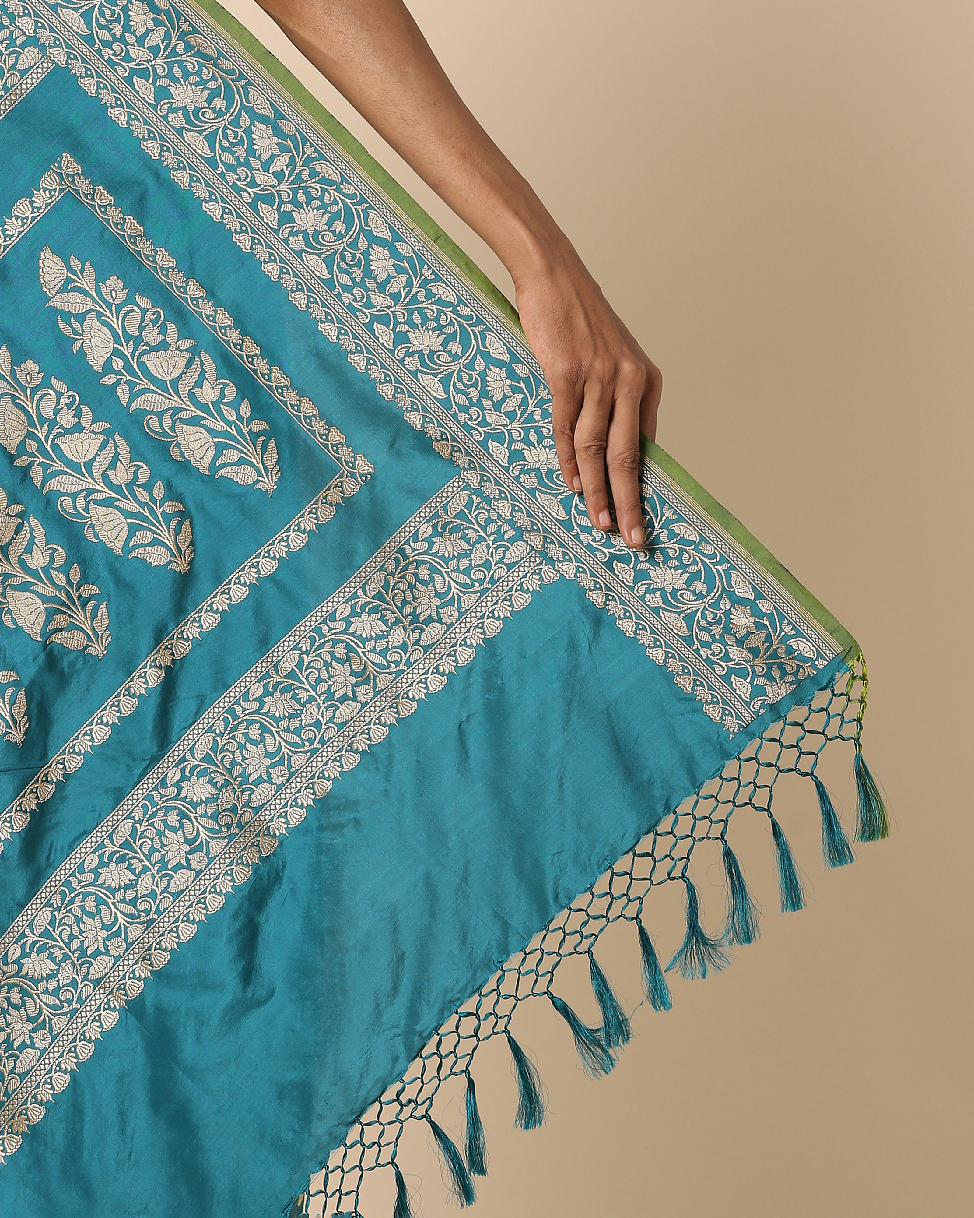 Aayla Banarasi Kadwa Silk Saree