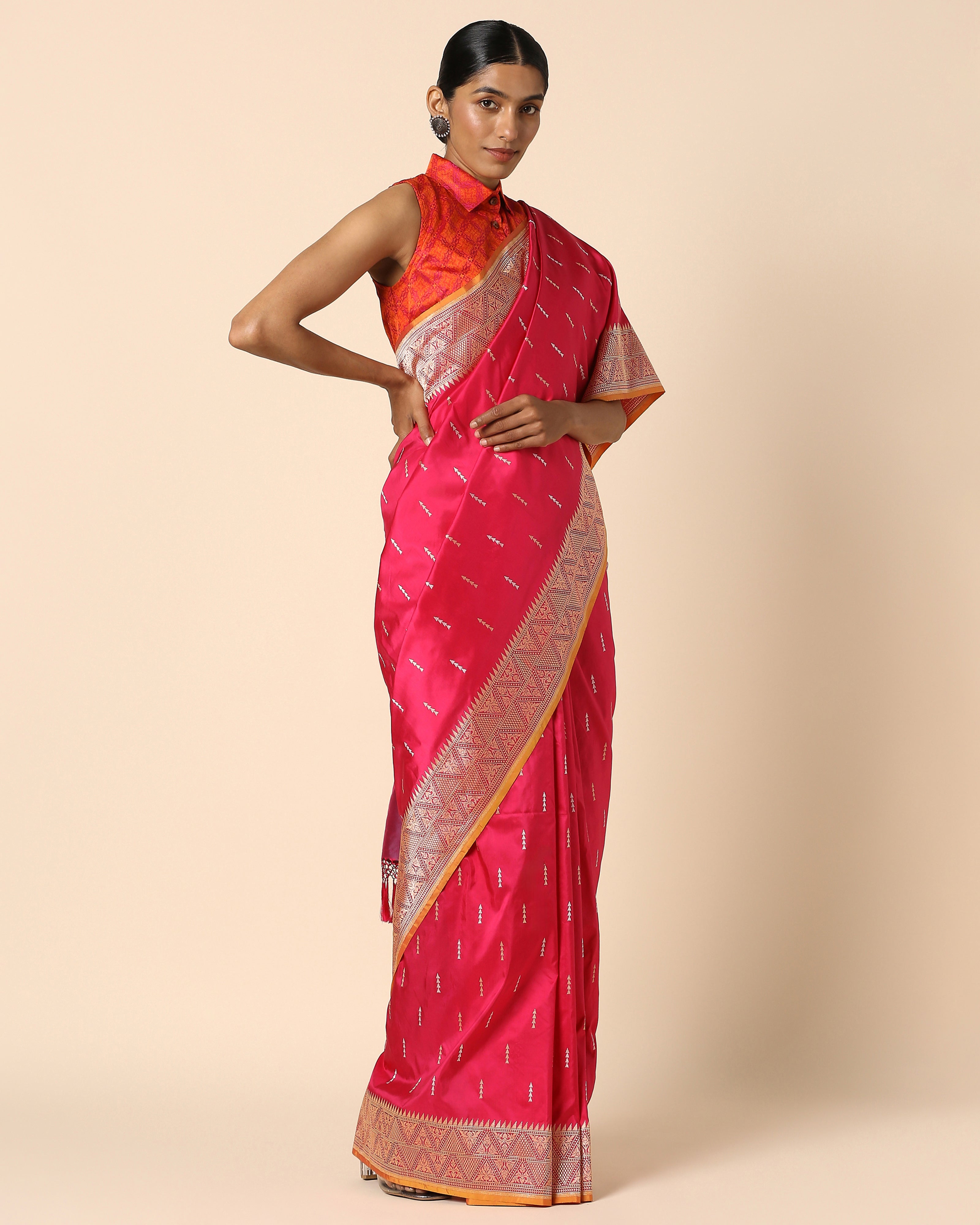 Anjali Banarasi Kadwa Silk Saree