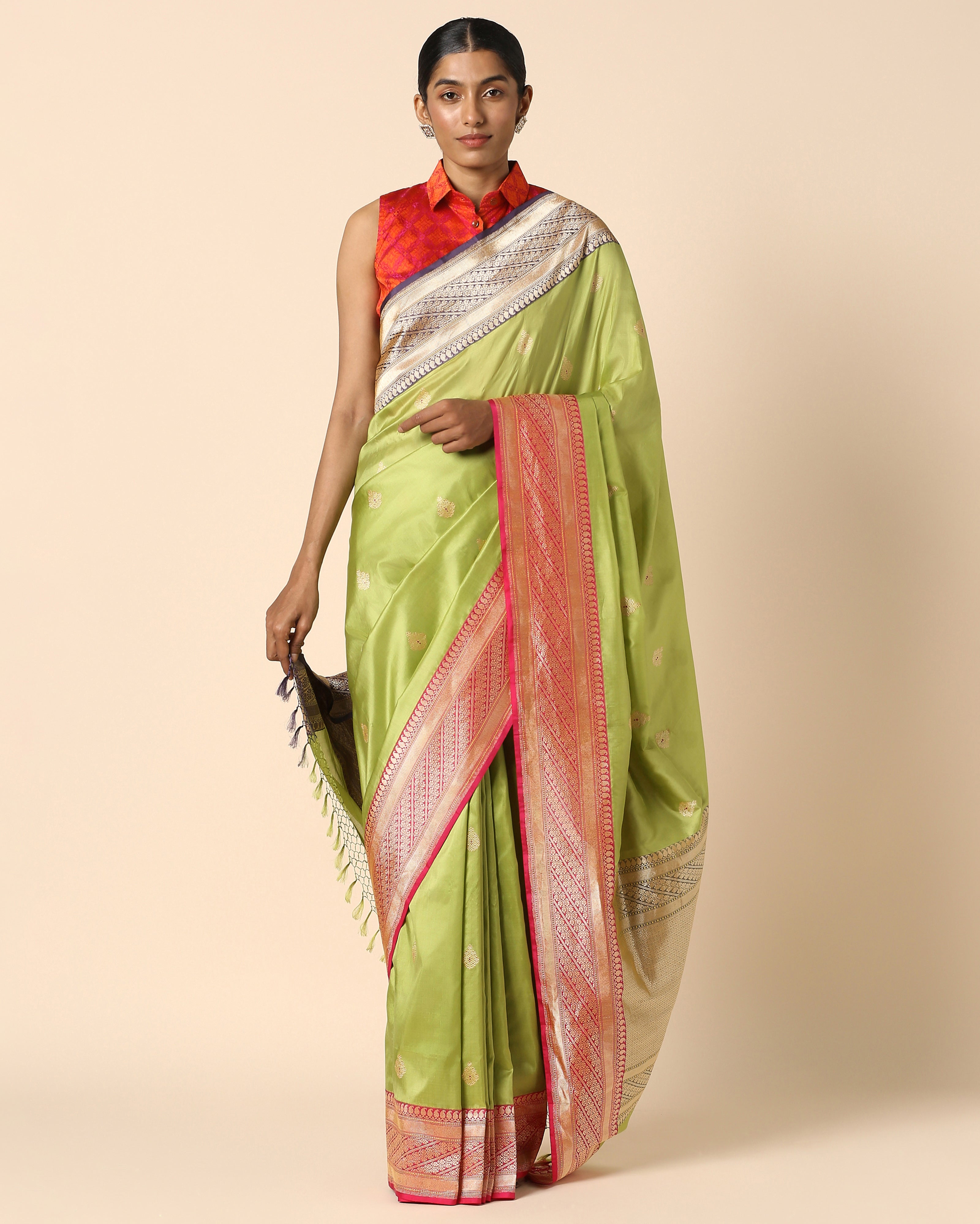 Nilaah Banarasi Kadwa Silk Saree
