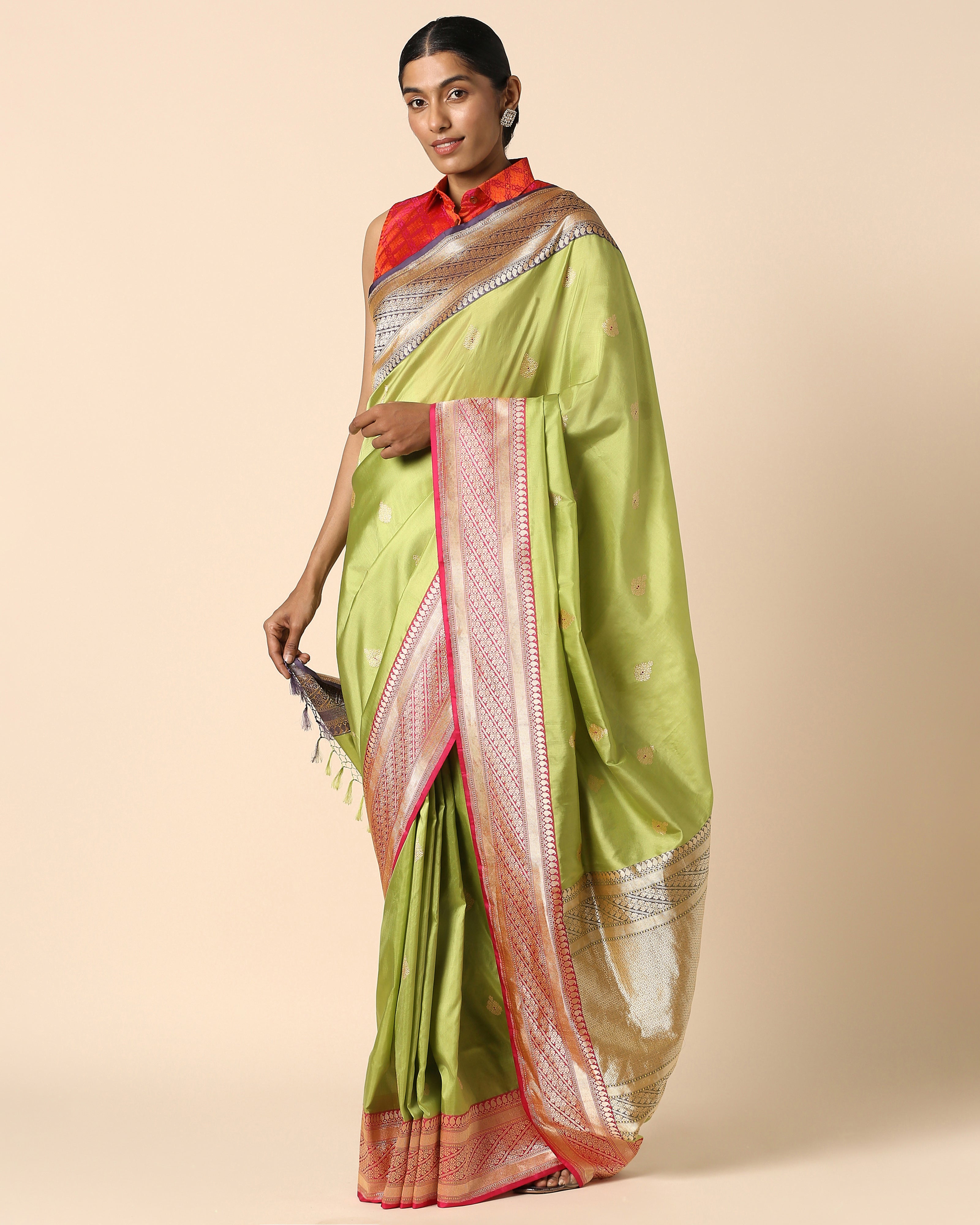 Nilaah Banarasi Kadwa Silk Saree