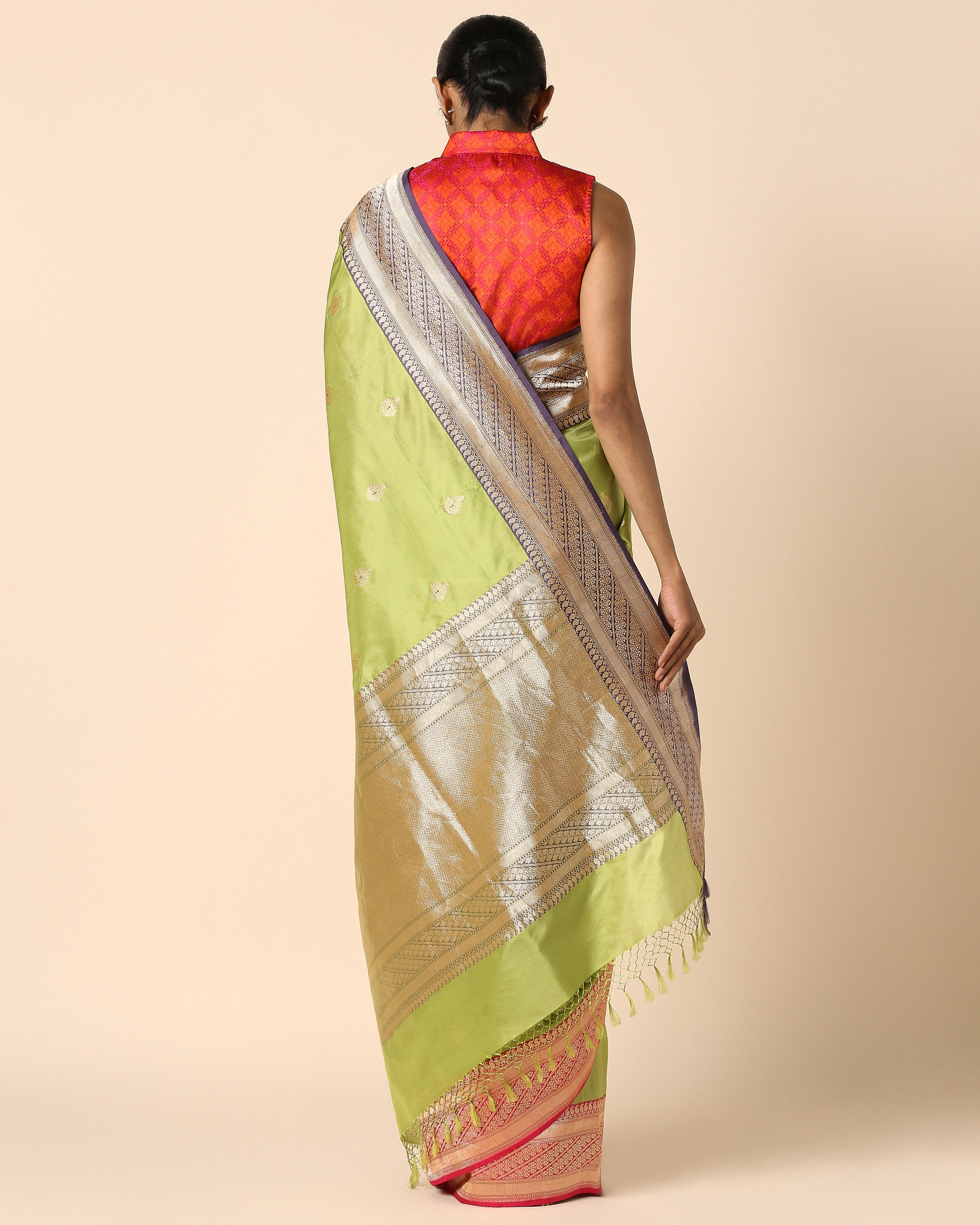 Nilaah Banarasi Kadwa Silk Saree