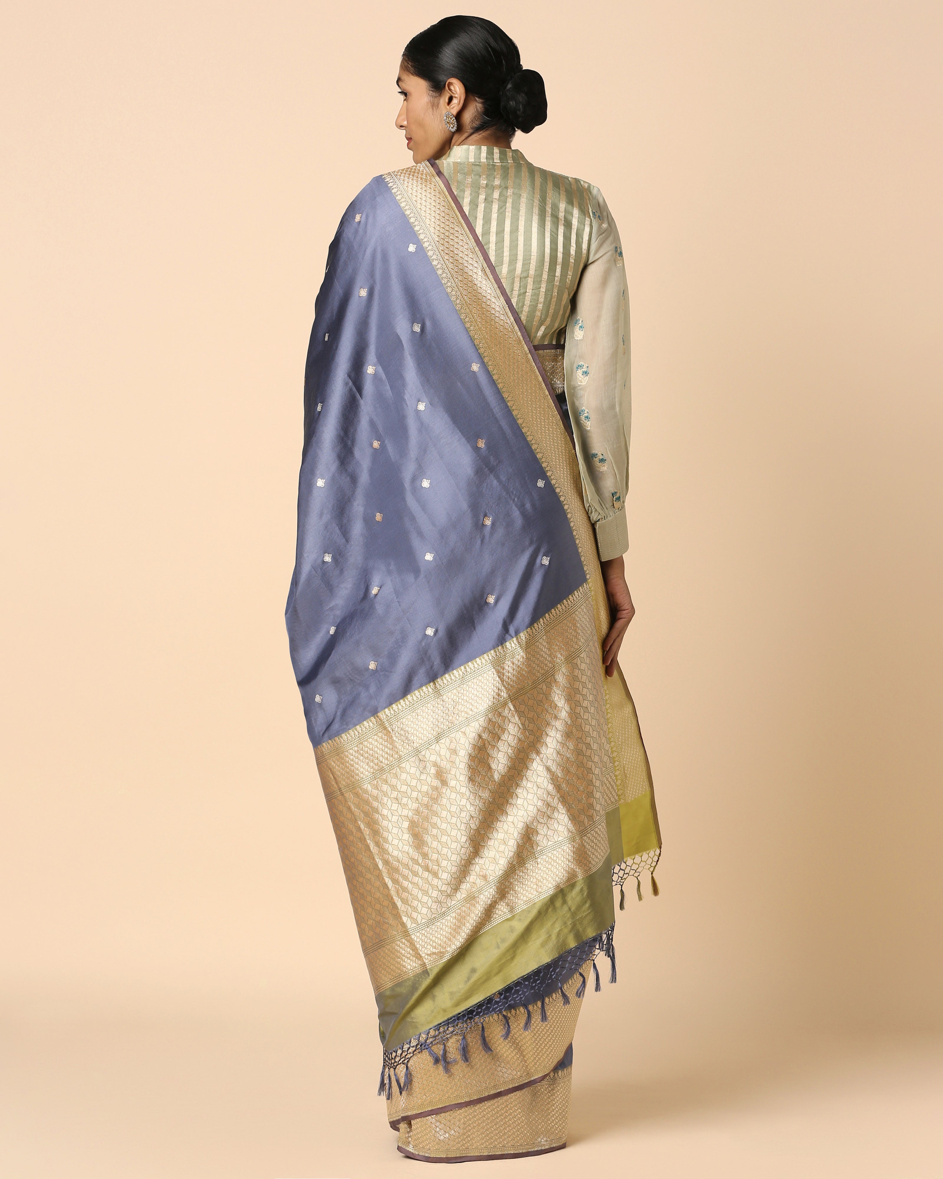 Vaeda Banarasi Kadwa Silk Saree