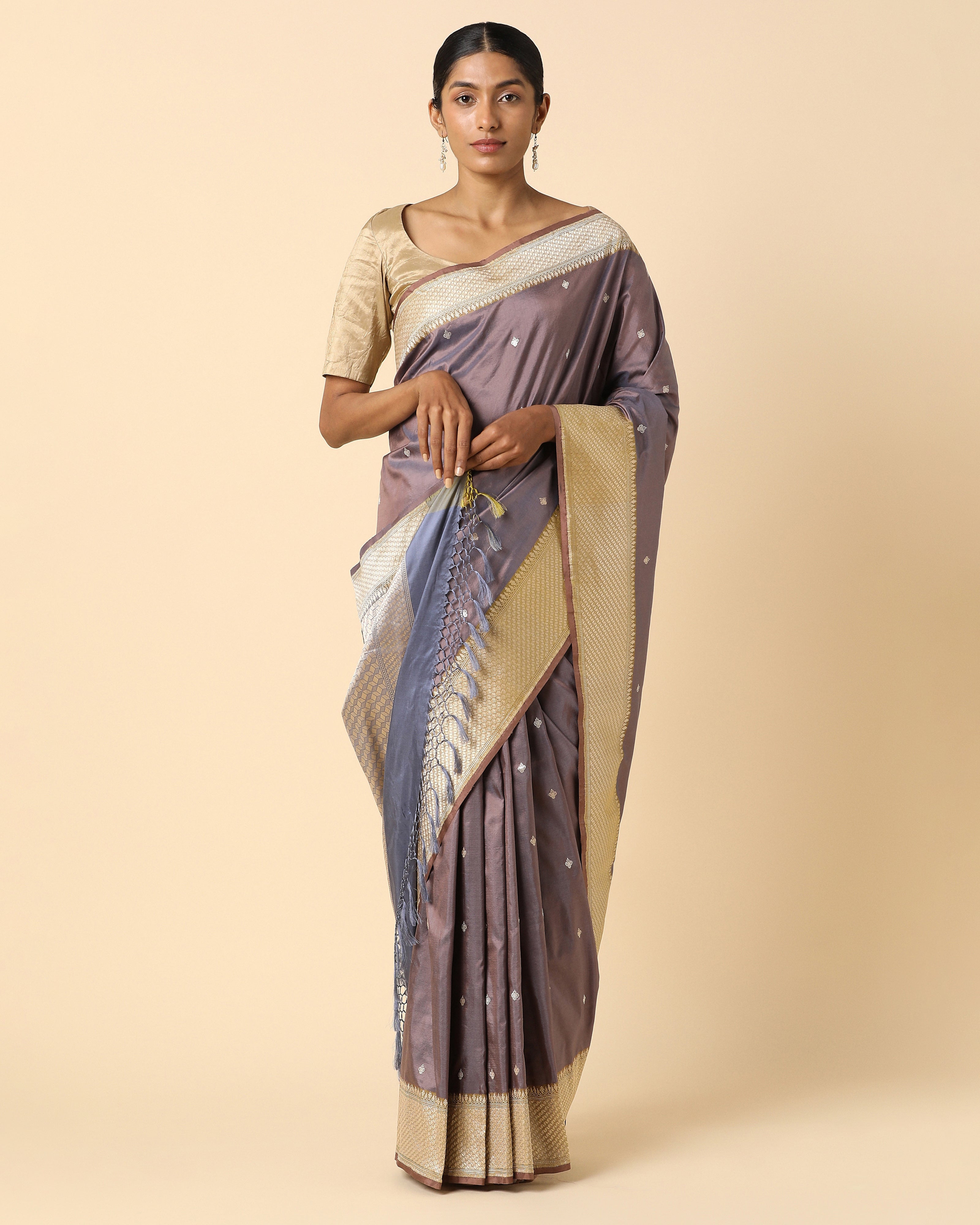 Vaeda Banarasi Kadwa Silk Saree
