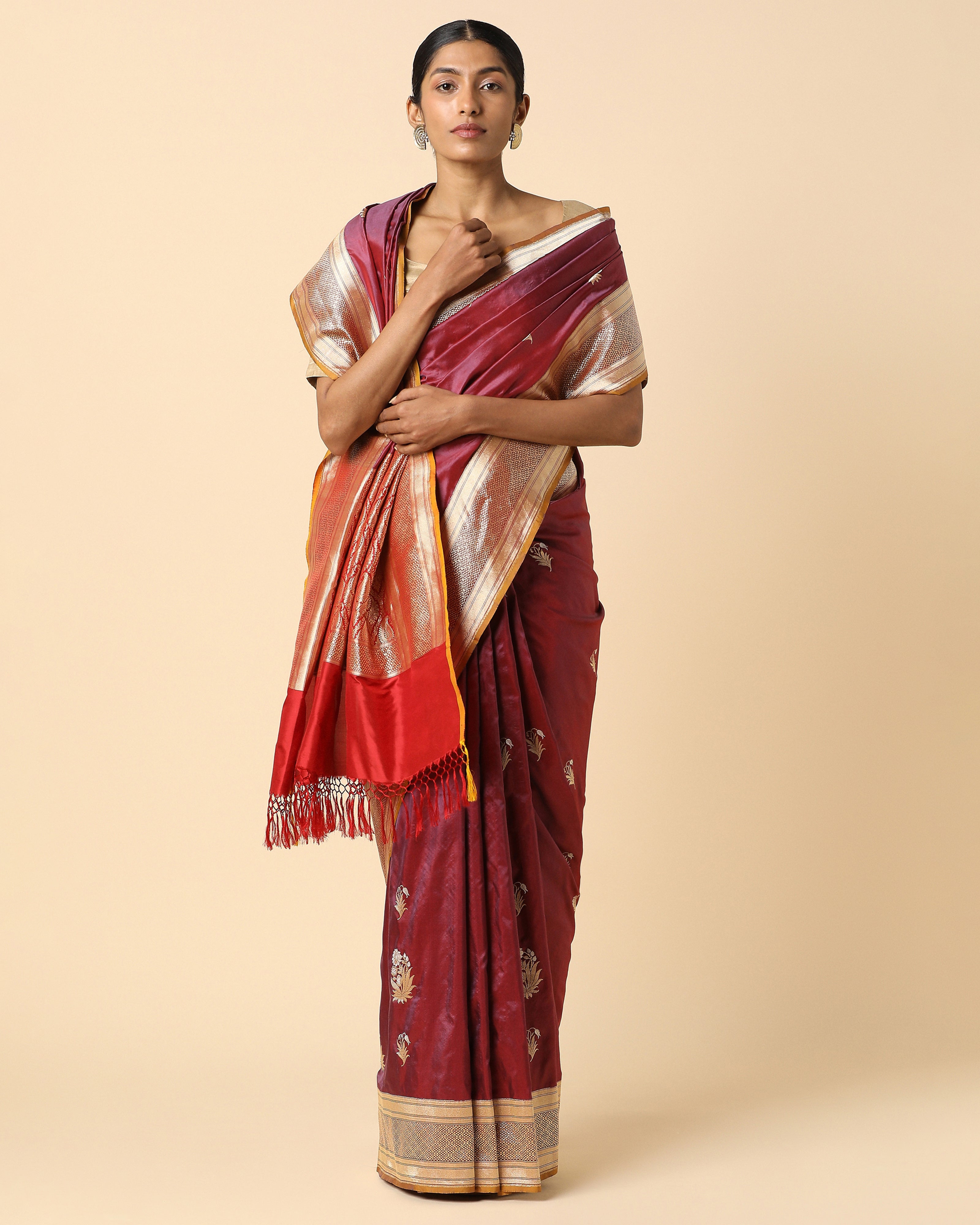 Niaara Banarasi Kadwa Silk Saree