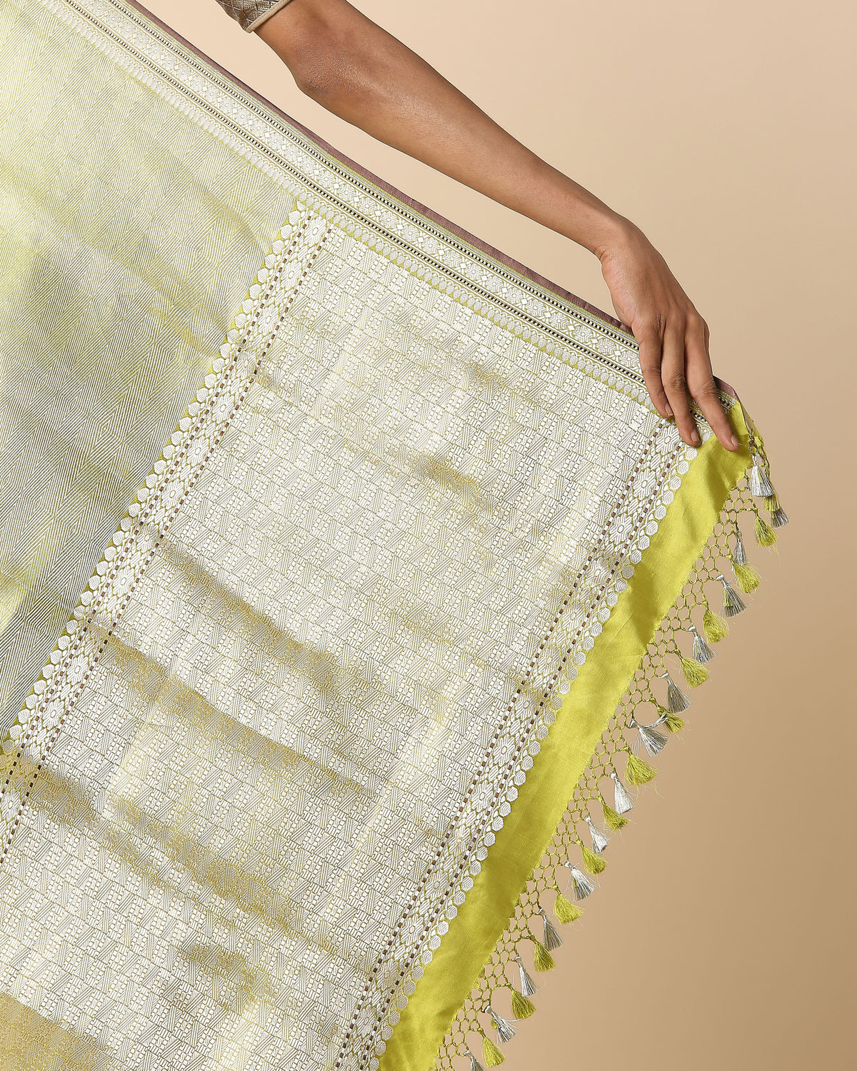 Saavana Banarasi Tanchoi Silk Saree