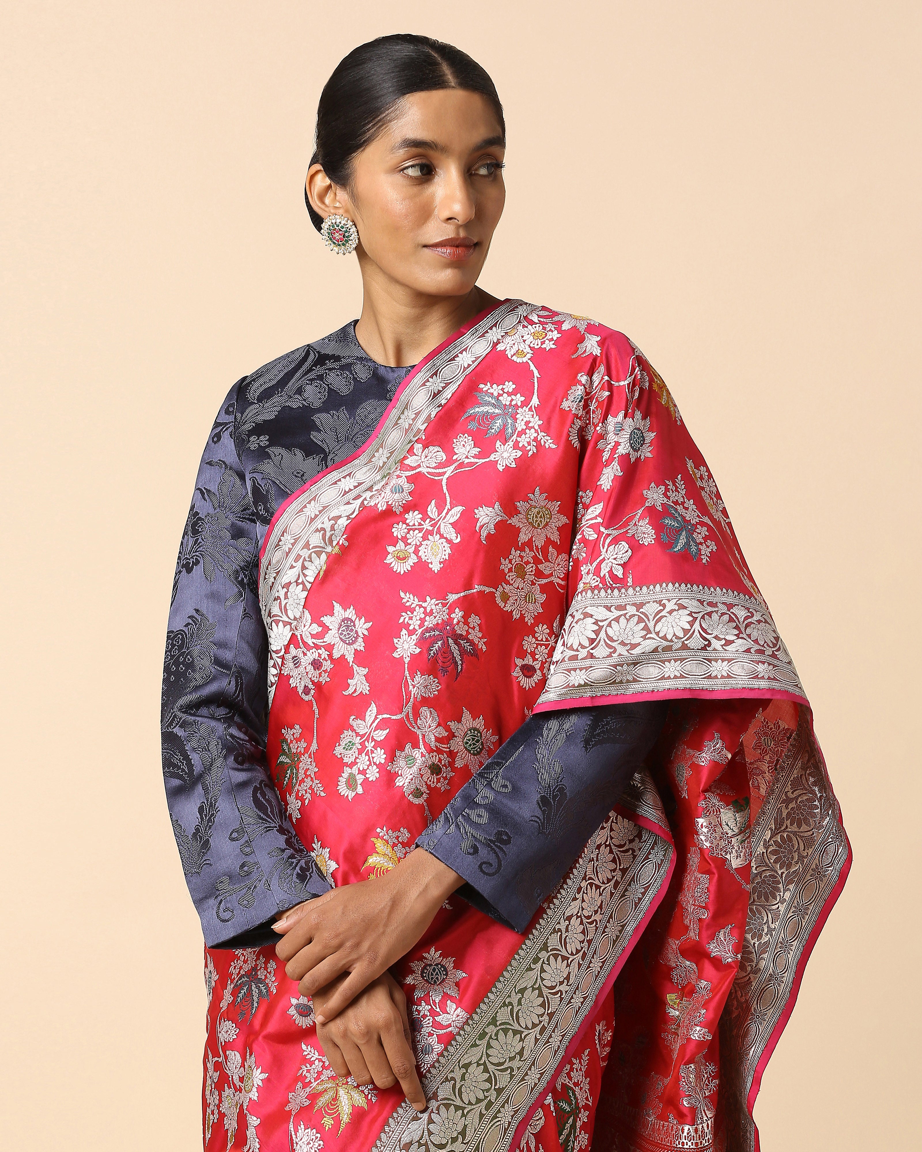 Jayonna Banarasi Kadwa Silk Saree