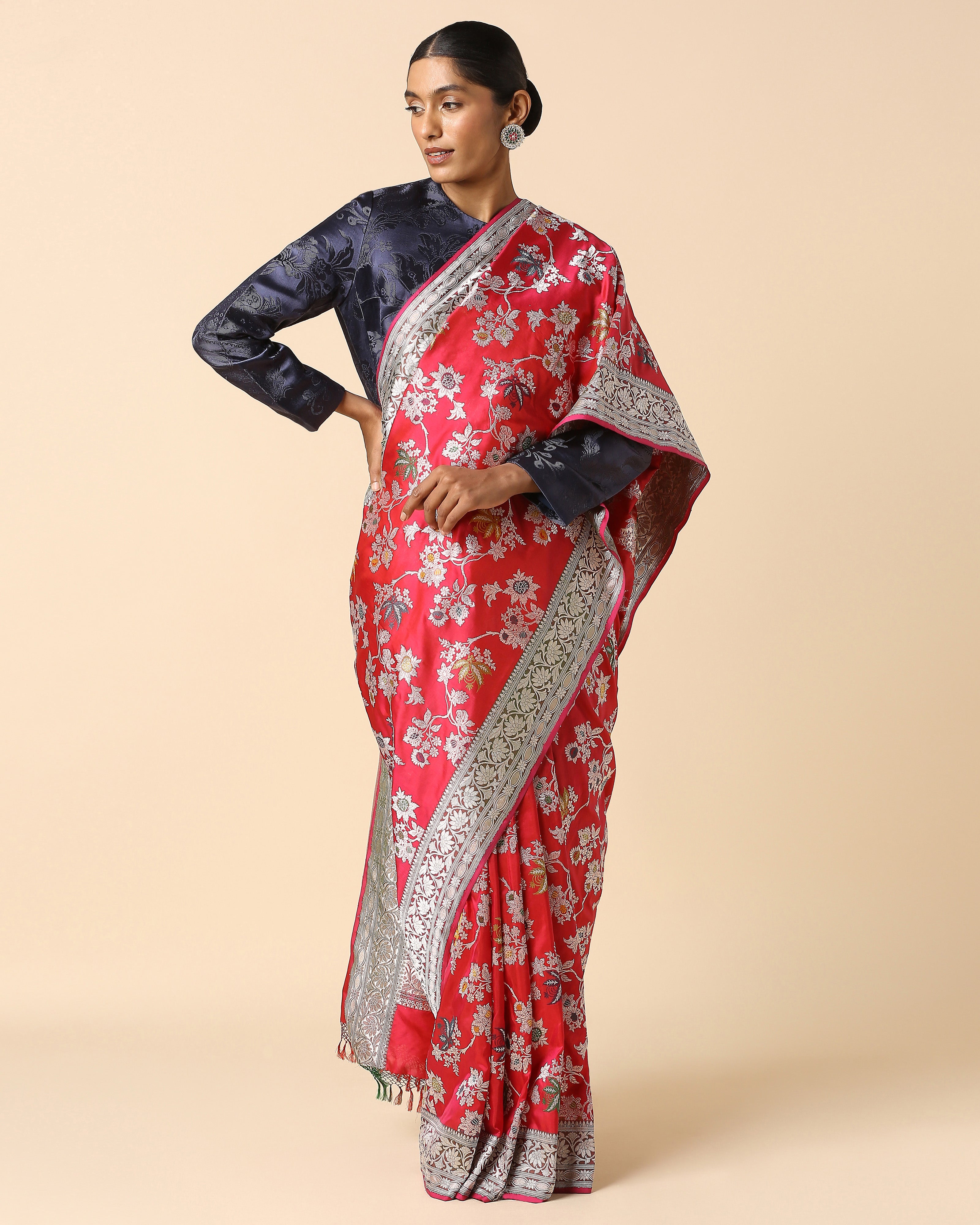 Jayonna Banarasi Kadwa Silk Saree