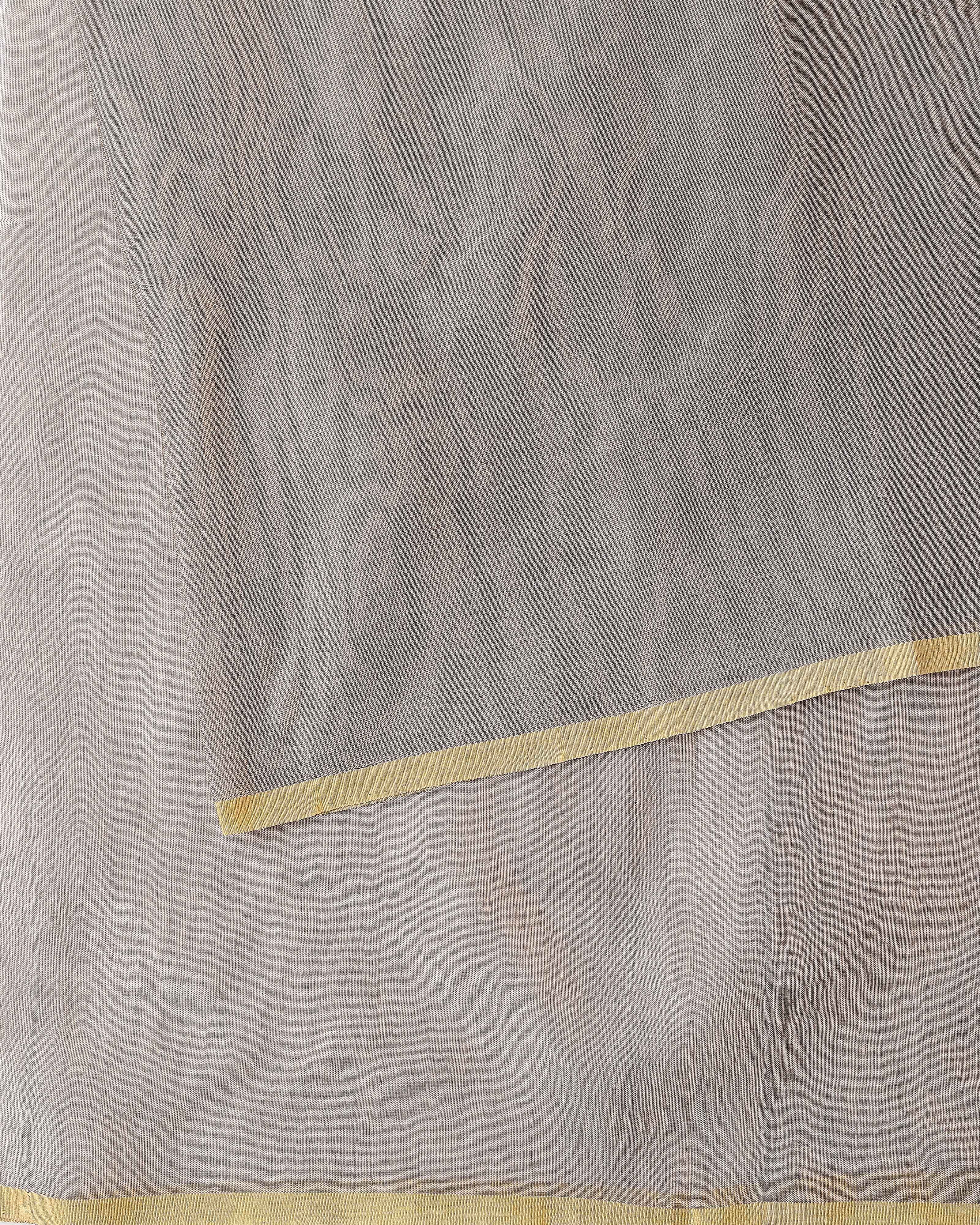 Virama Banarasi Jamdani Silk Cotton Saree