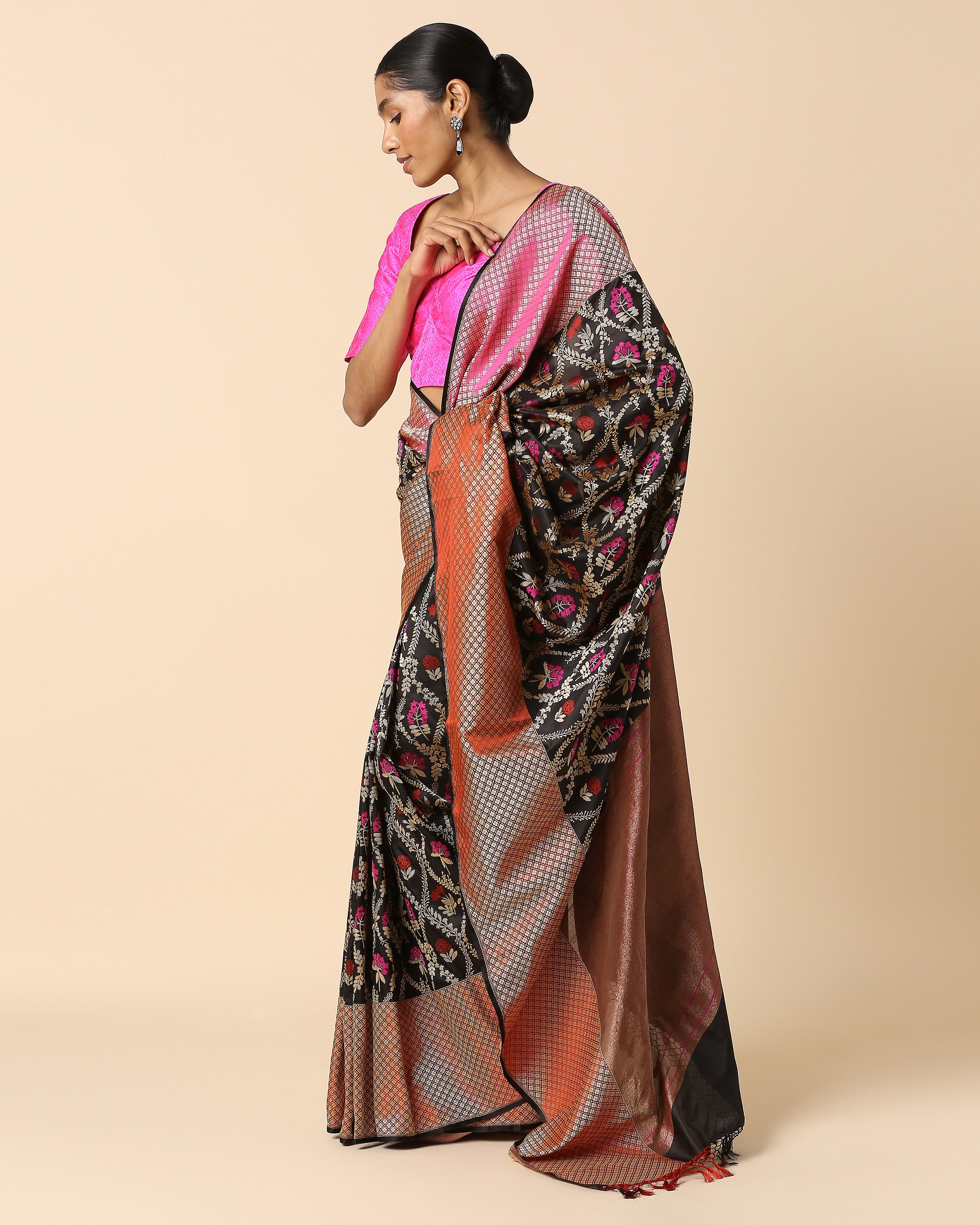 Ajni Banarasi Kadwa Silk Saree
