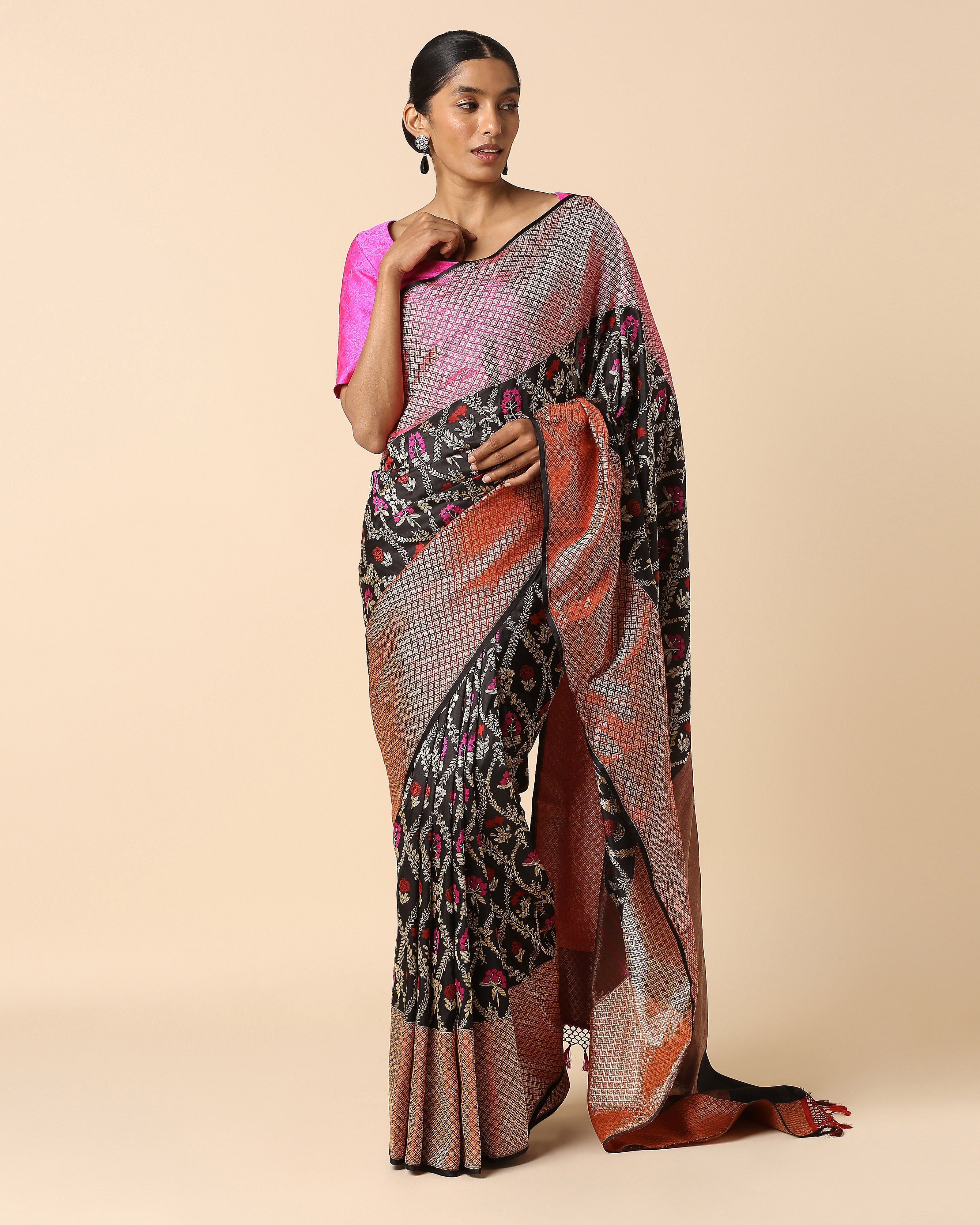 Ajni Banarasi Kadwa Silk Saree