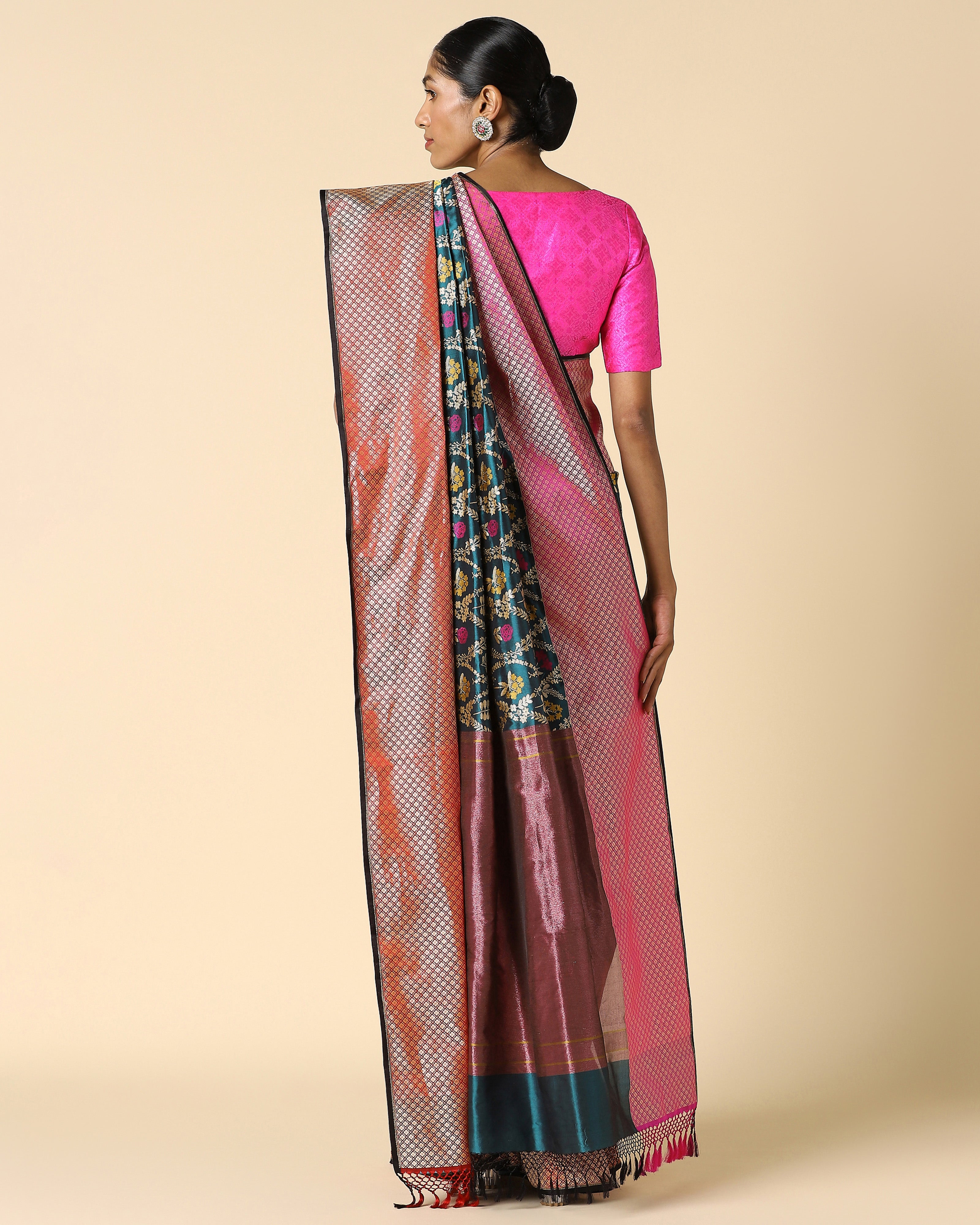 Ajni Banarasi Kadwa Silk Saree