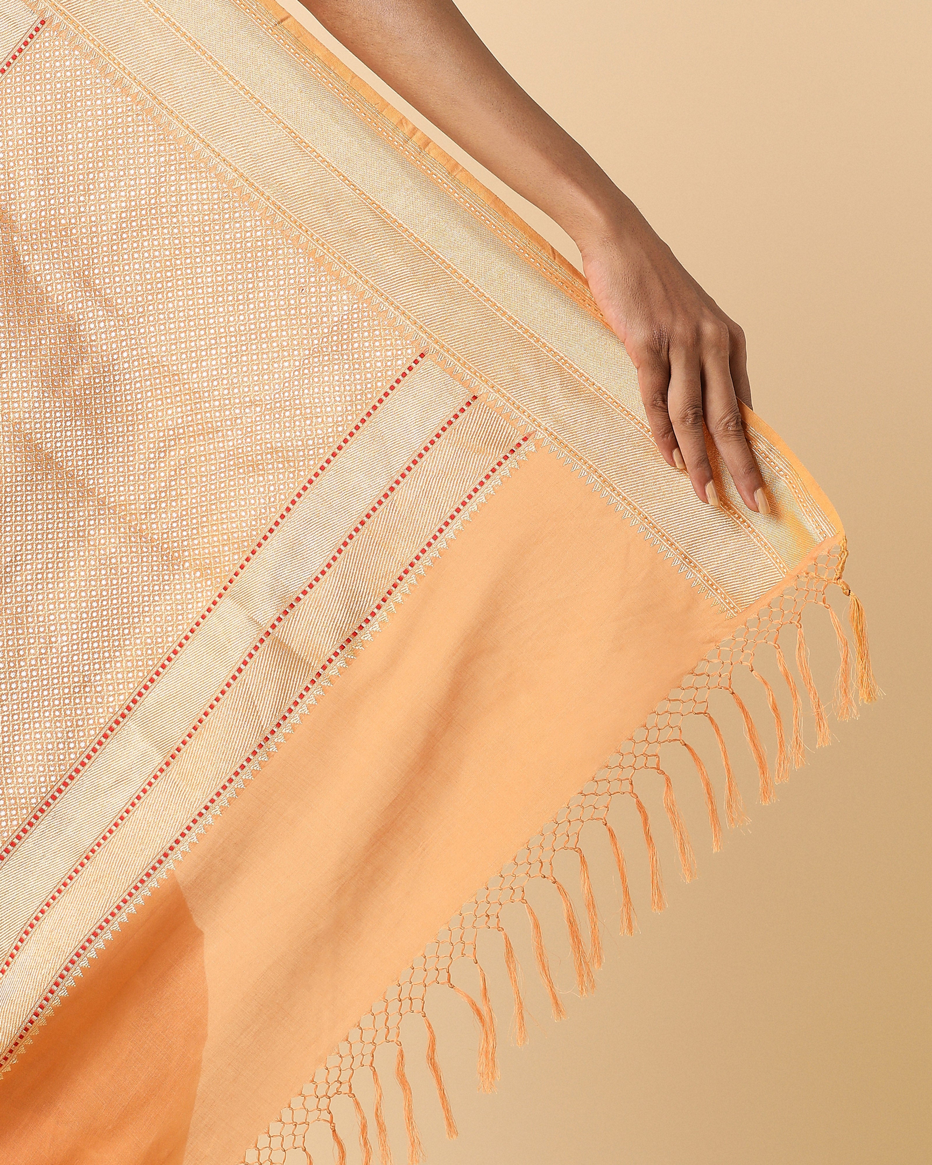 Parinika Banarasi Kadwa Cotton Saree