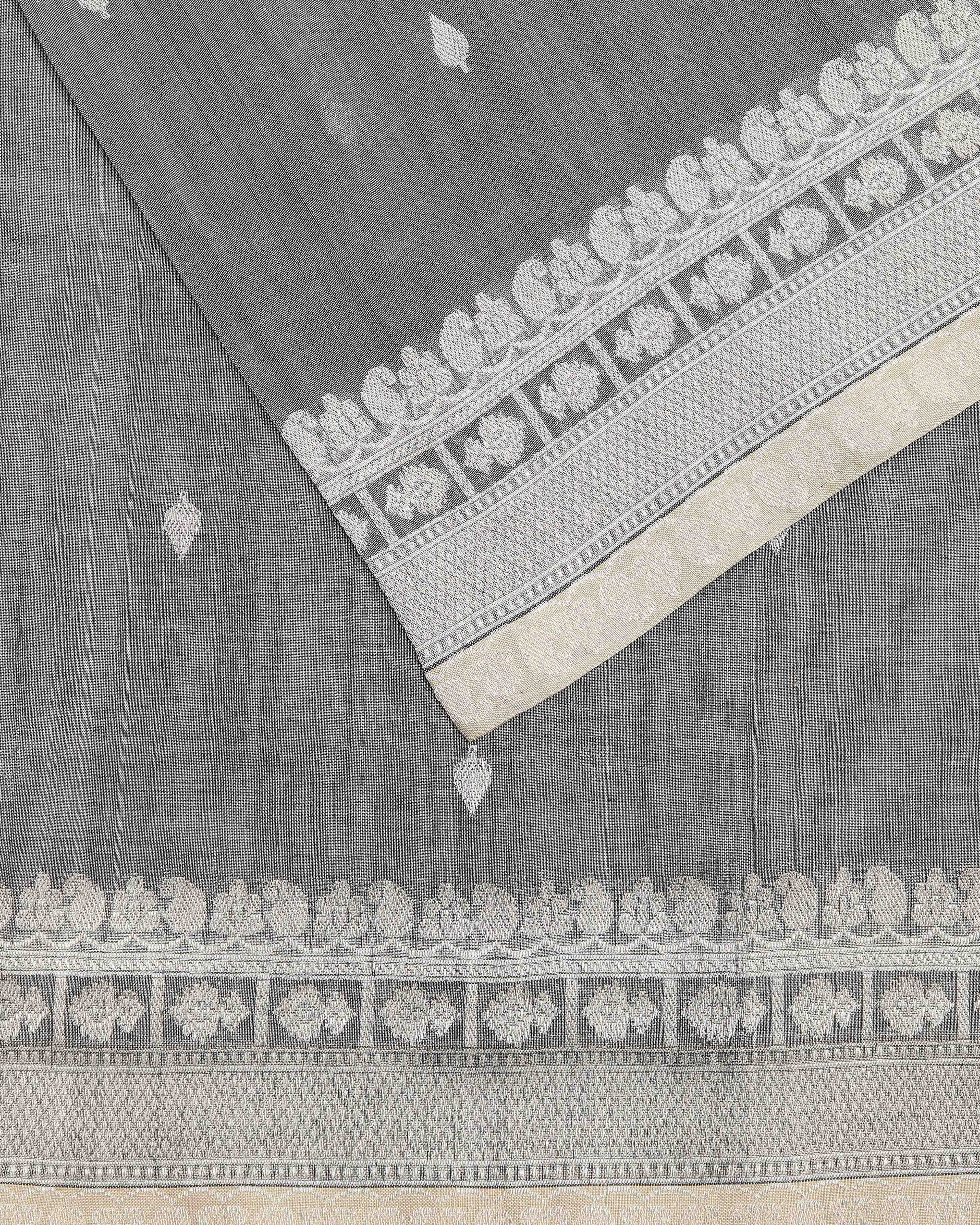 Atiana Banarasi Kadwa Cotton Saree