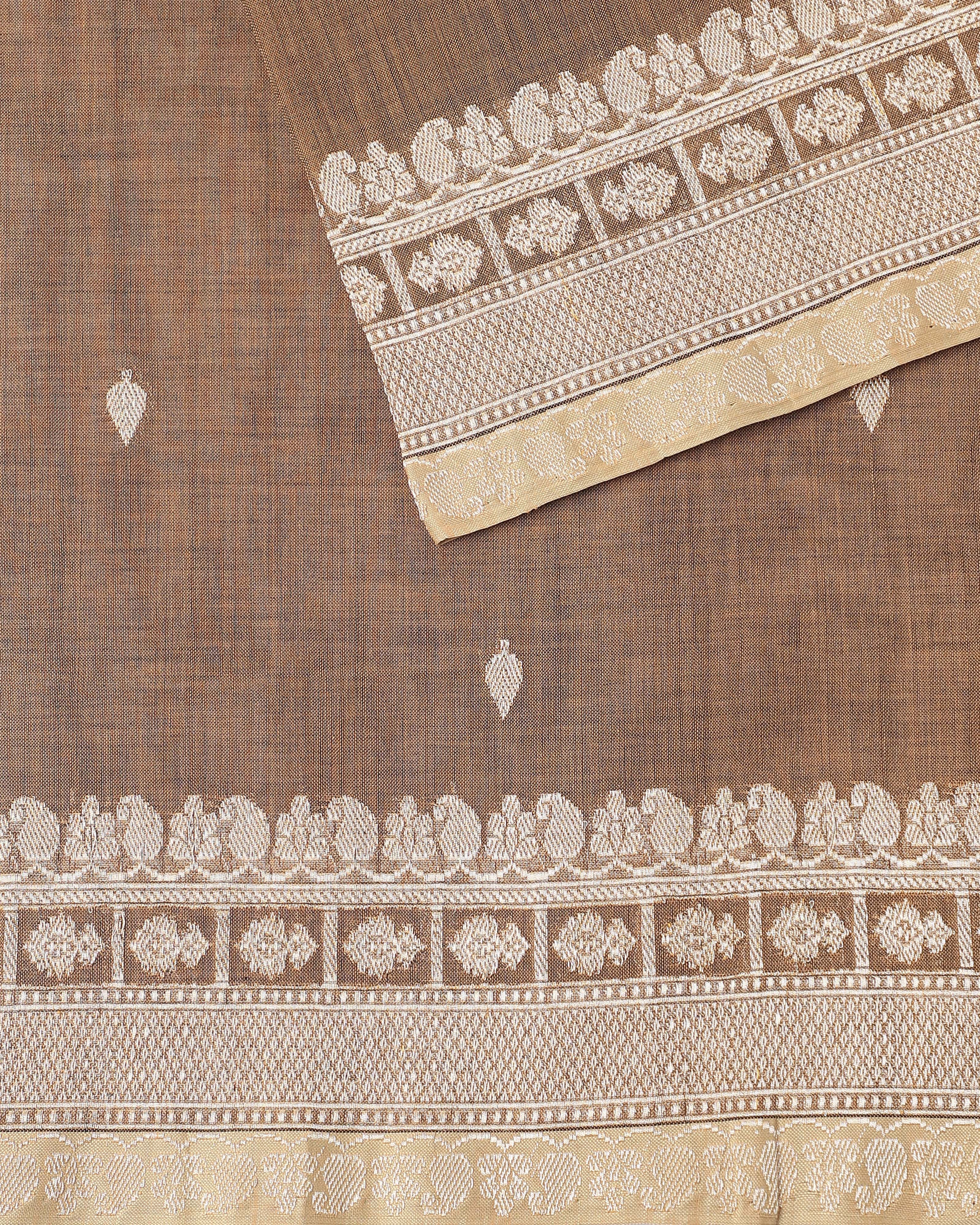 Atiana Banarasi Kadwa Cotton Saree