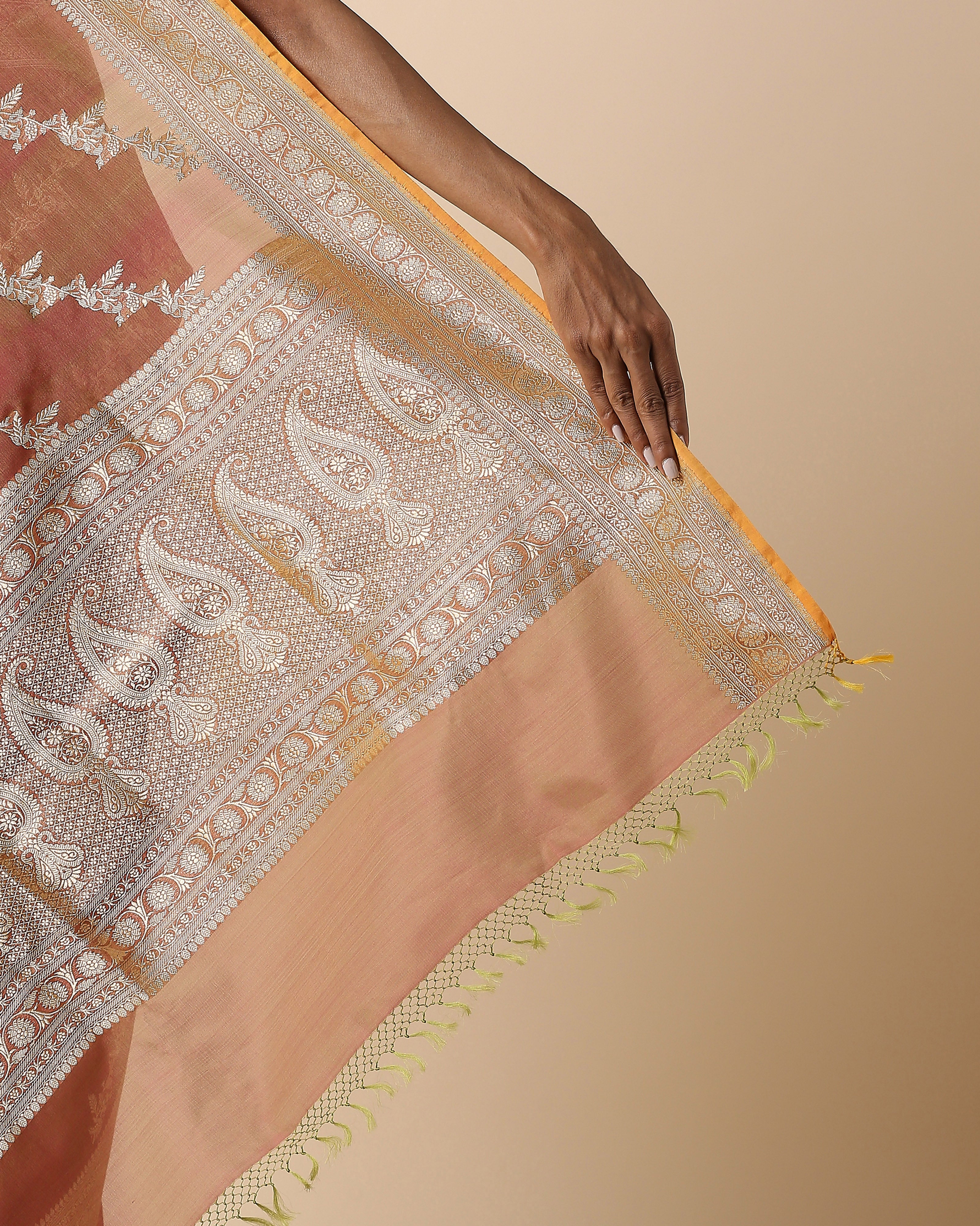 Vayda Banarasi Kadwa Silk Saree