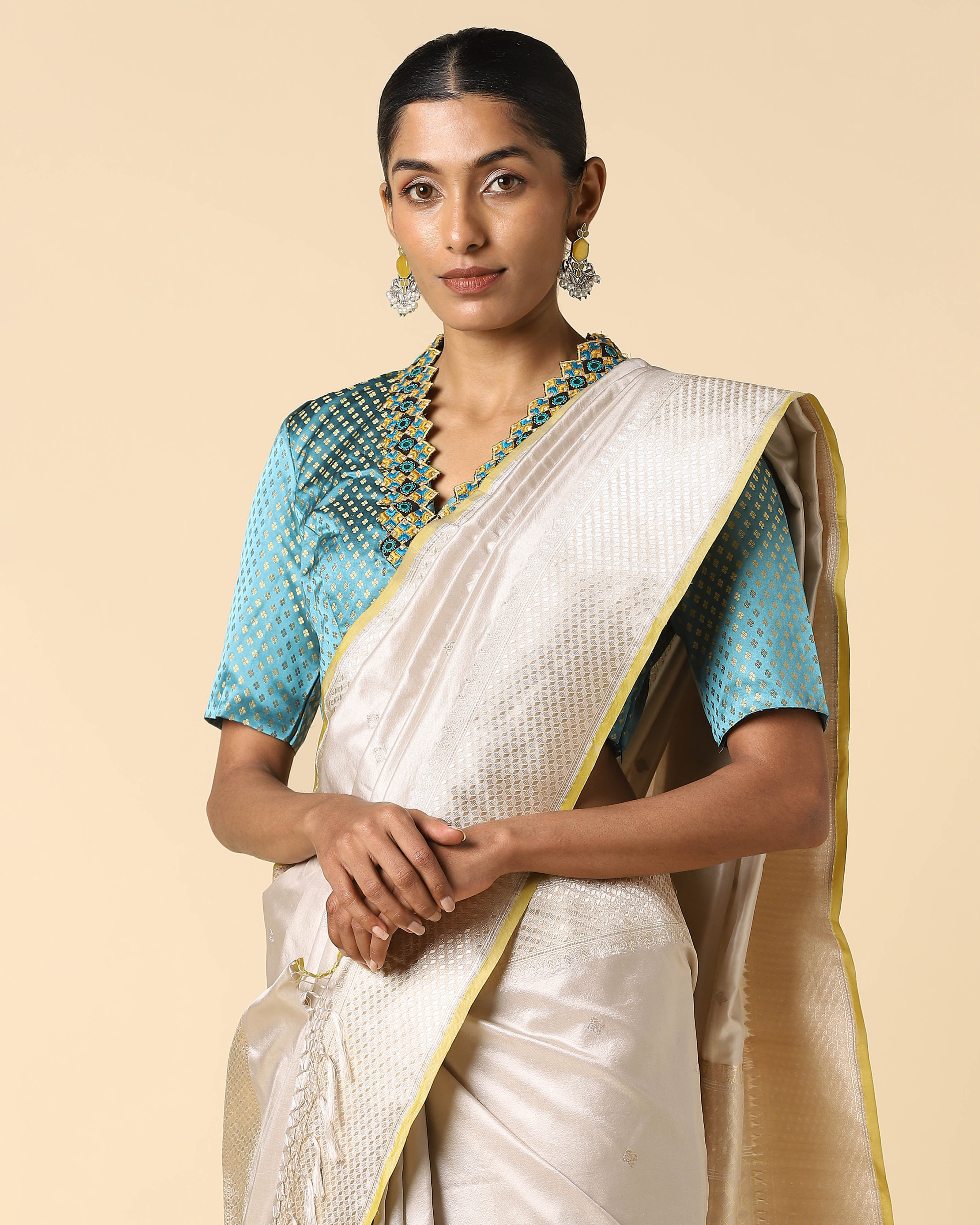 Vaeda Banarasi Kadwa Silk Saree