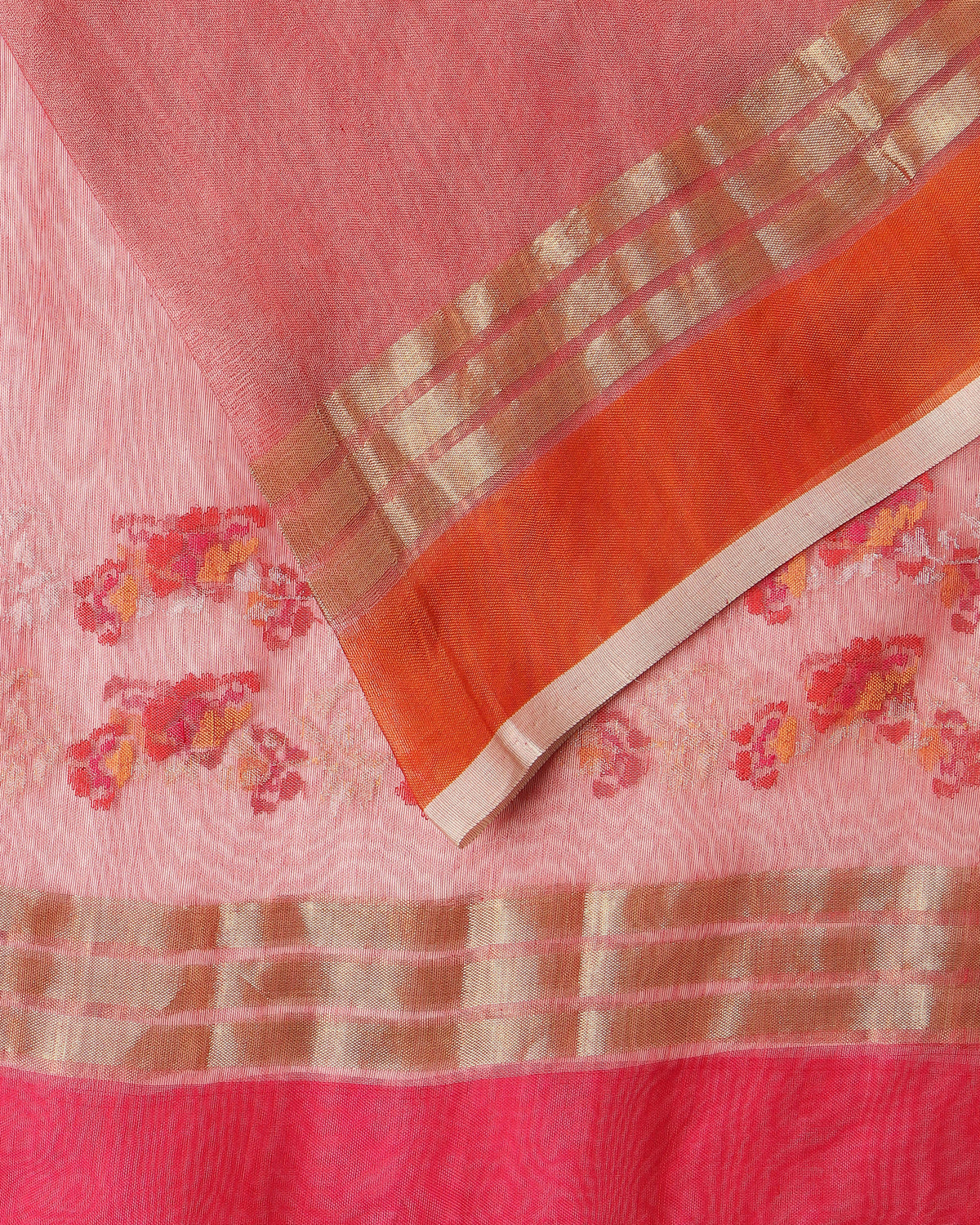 Meilo Banarasi Jamdani Silk Cotton Saree