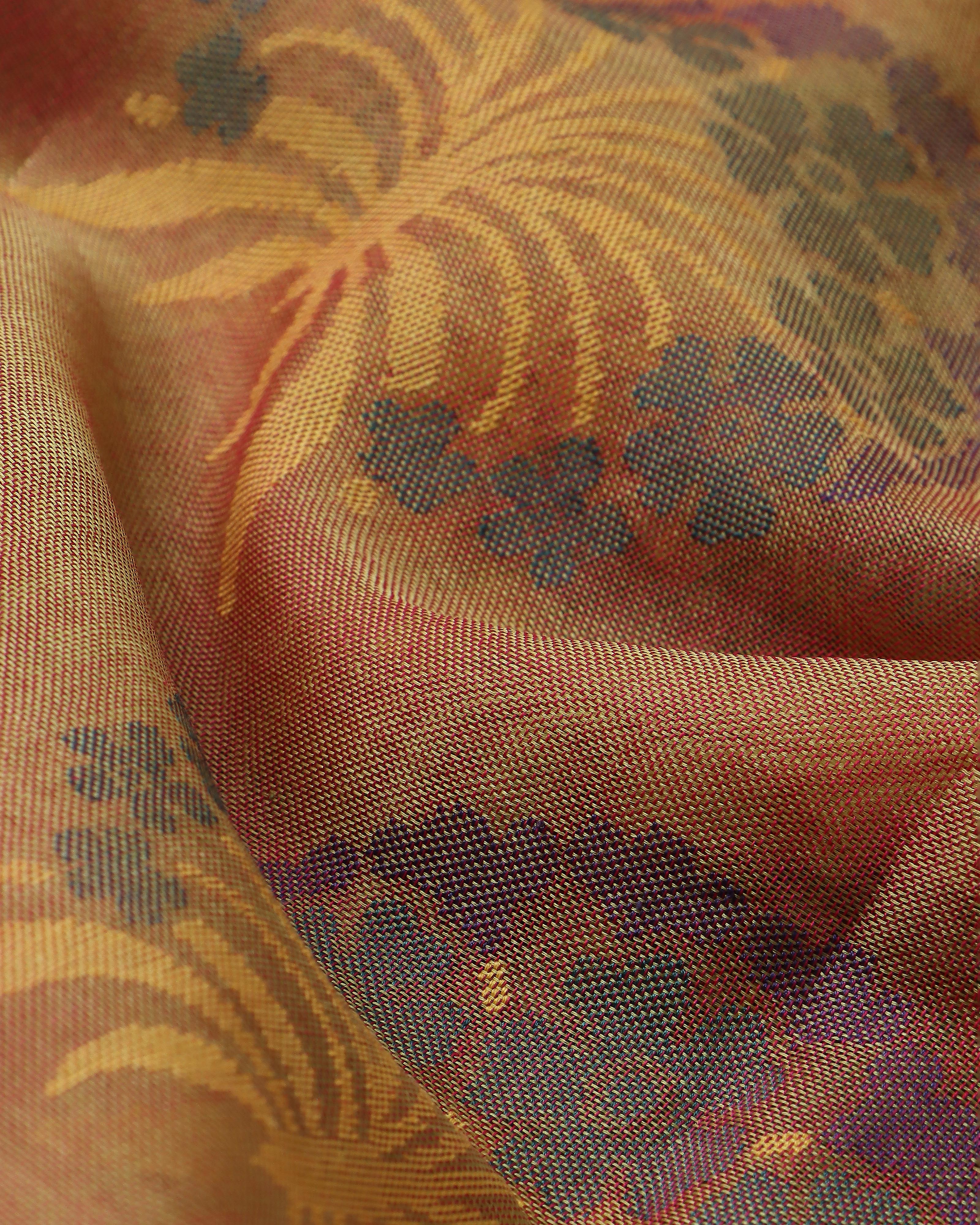 Anwitha Banarasi Jamdani Silk Cotton Saree