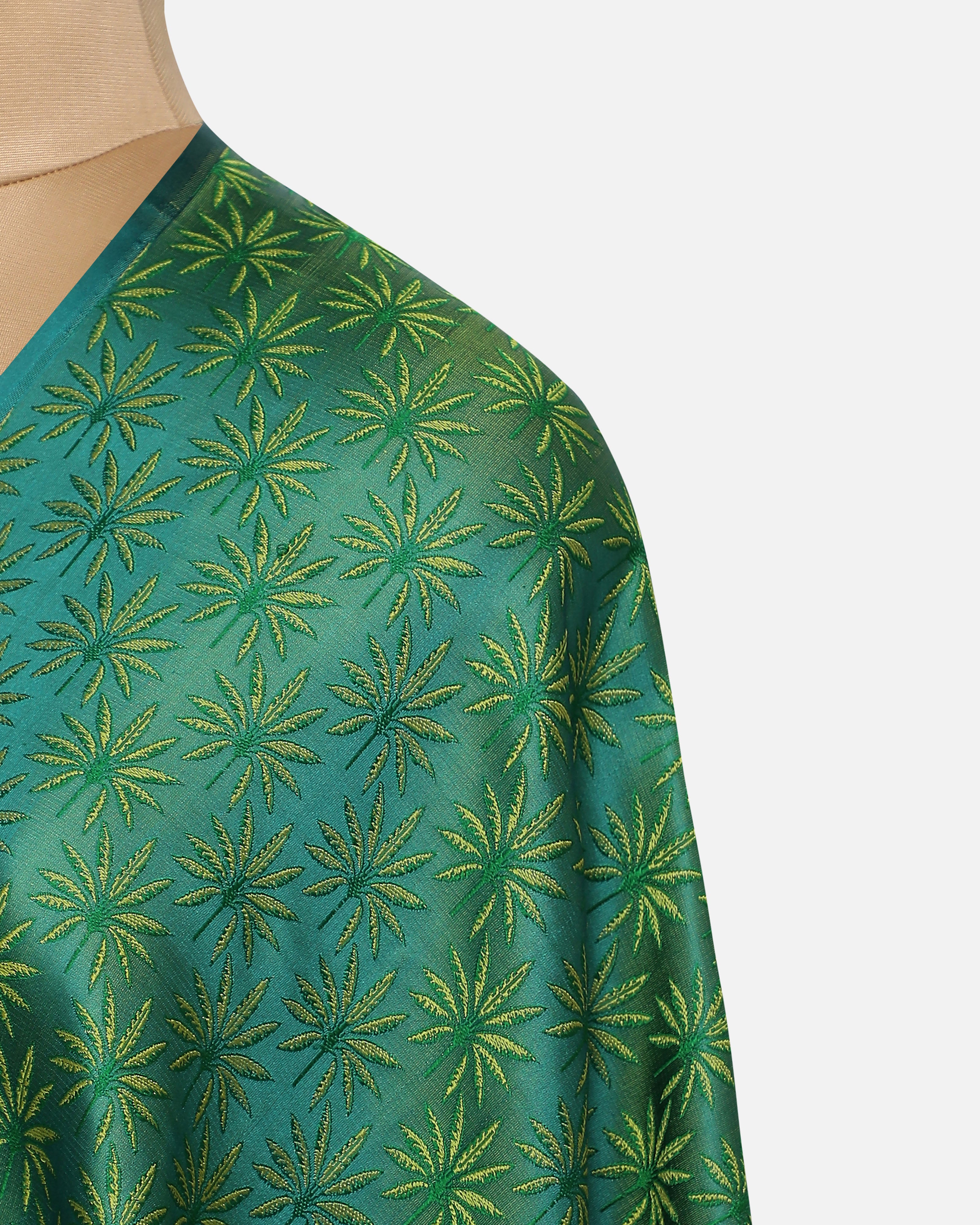 Adara Banarasi Tanchoi Silk Suit Fabric