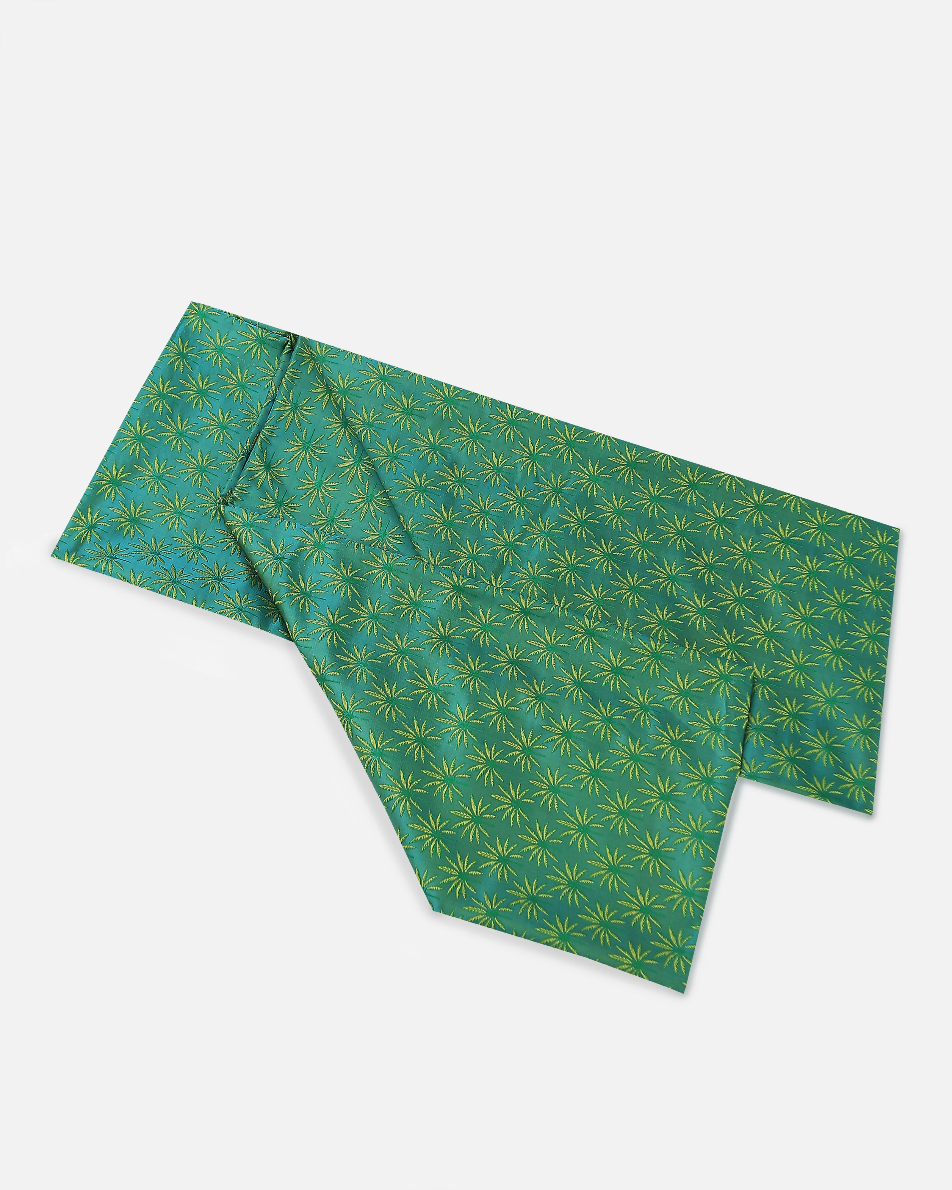 Adara Banarasi Tanchoi Silk Suit Fabric