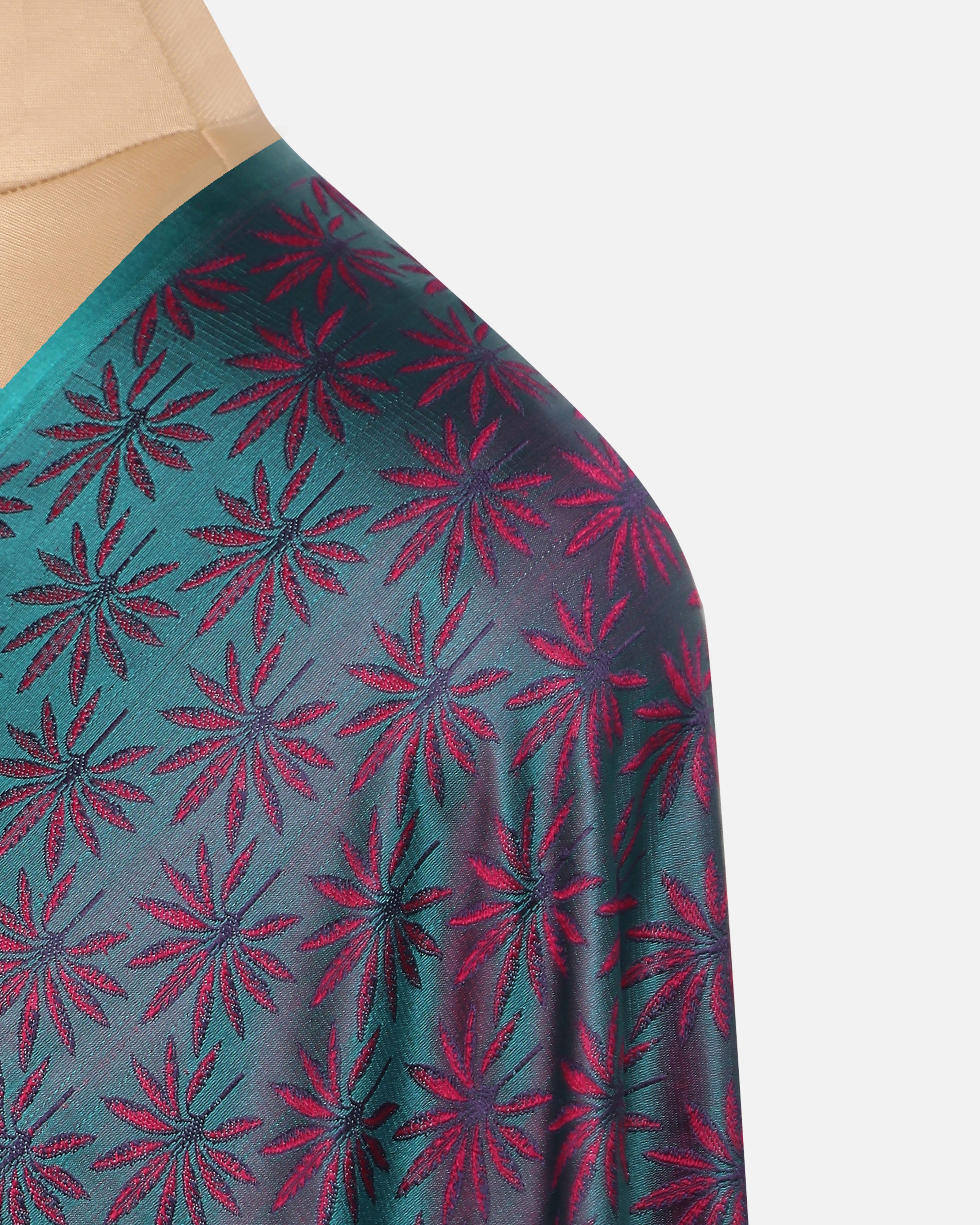 Adara Banarasi Tanchoi Silk Suit Fabric