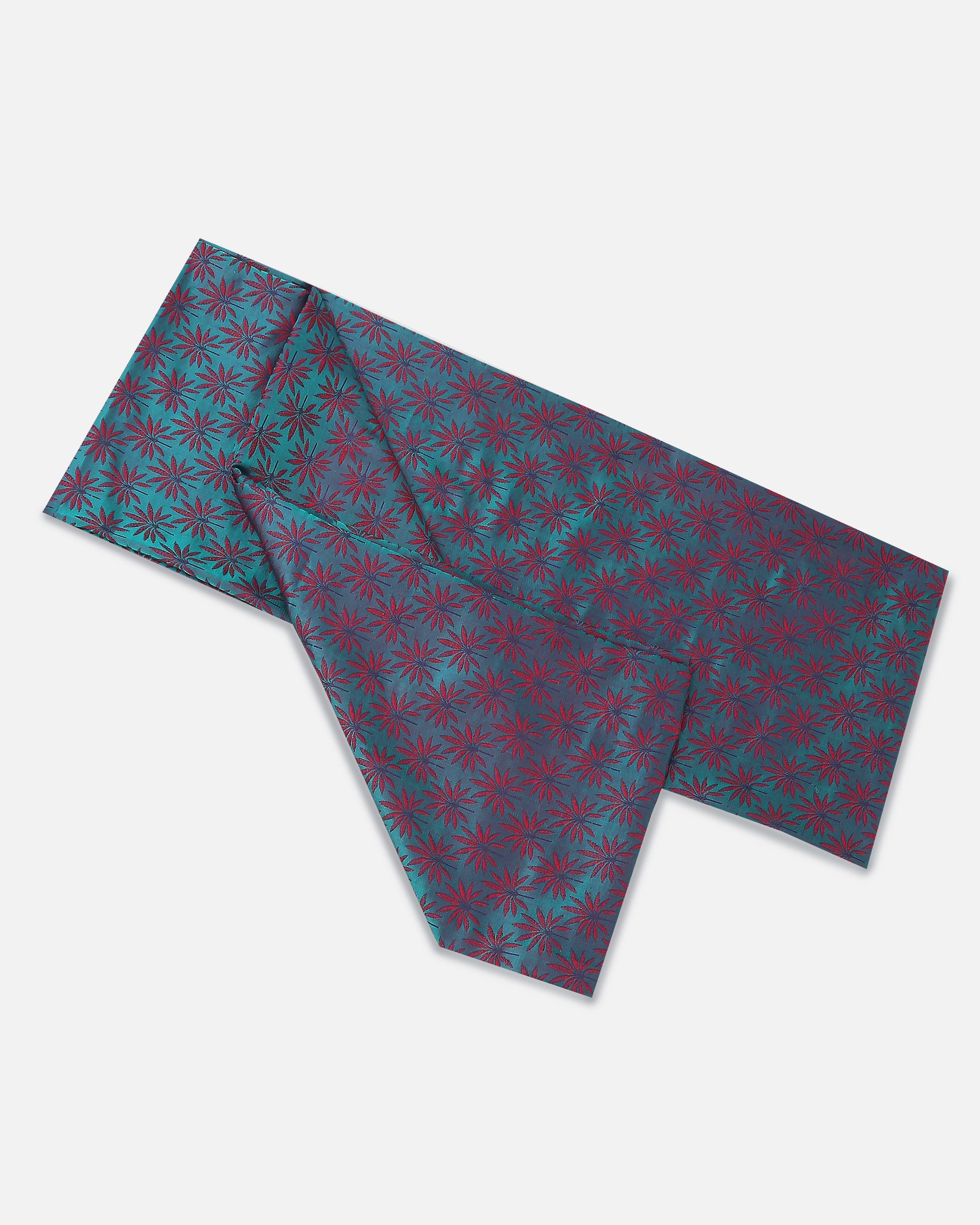 Adara Banarasi Tanchoi Silk Suit Fabric