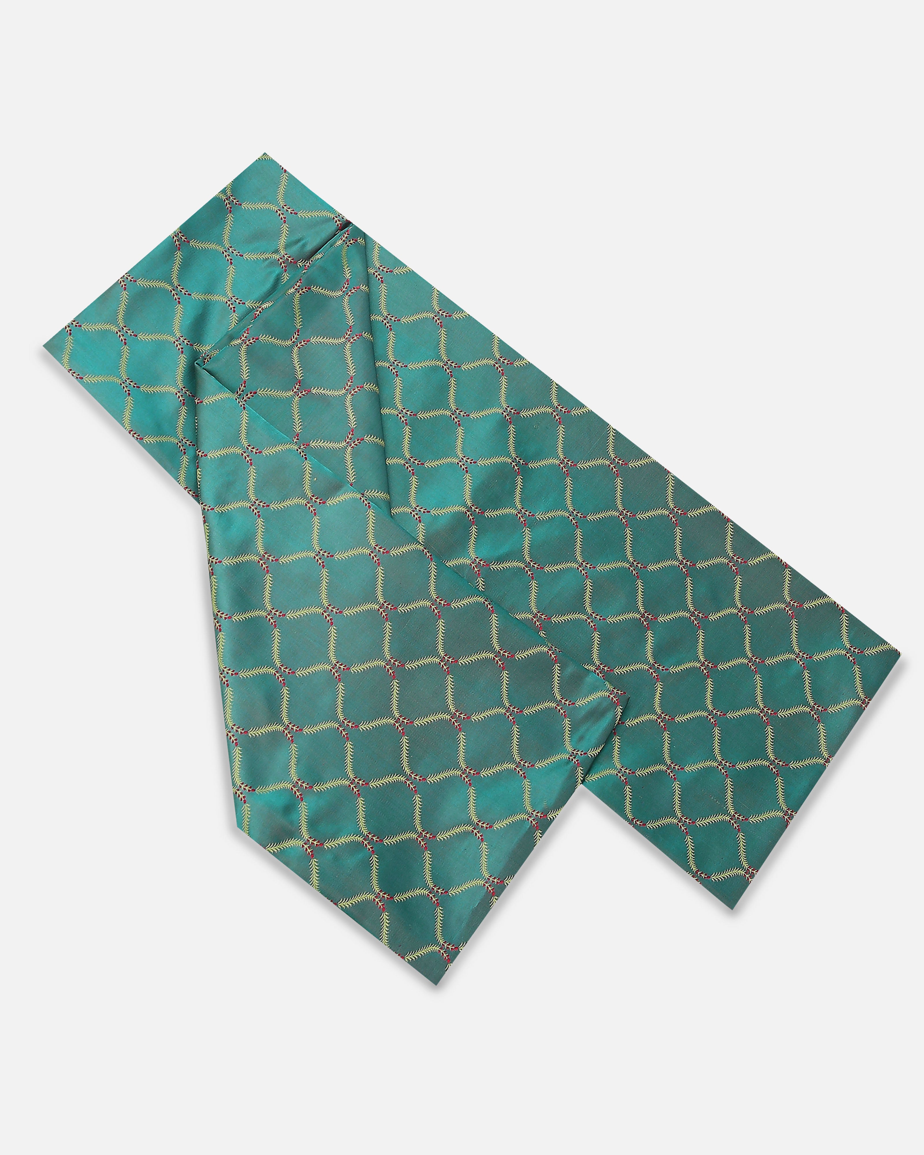 Aida Banarasi Tanchoi Silk Suit Fabric