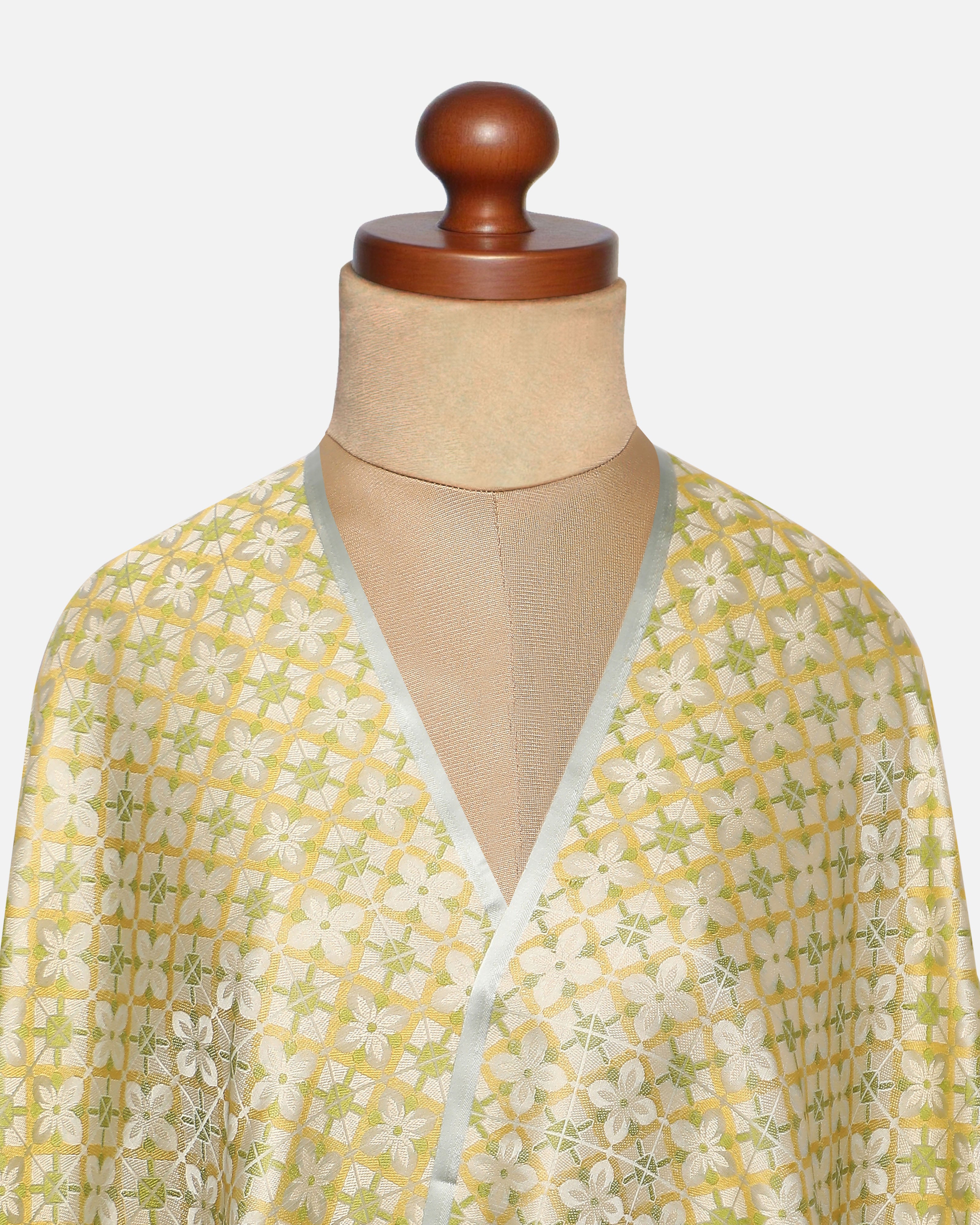 Eirum Banarasi Tanchoi Silk Suit Fabric