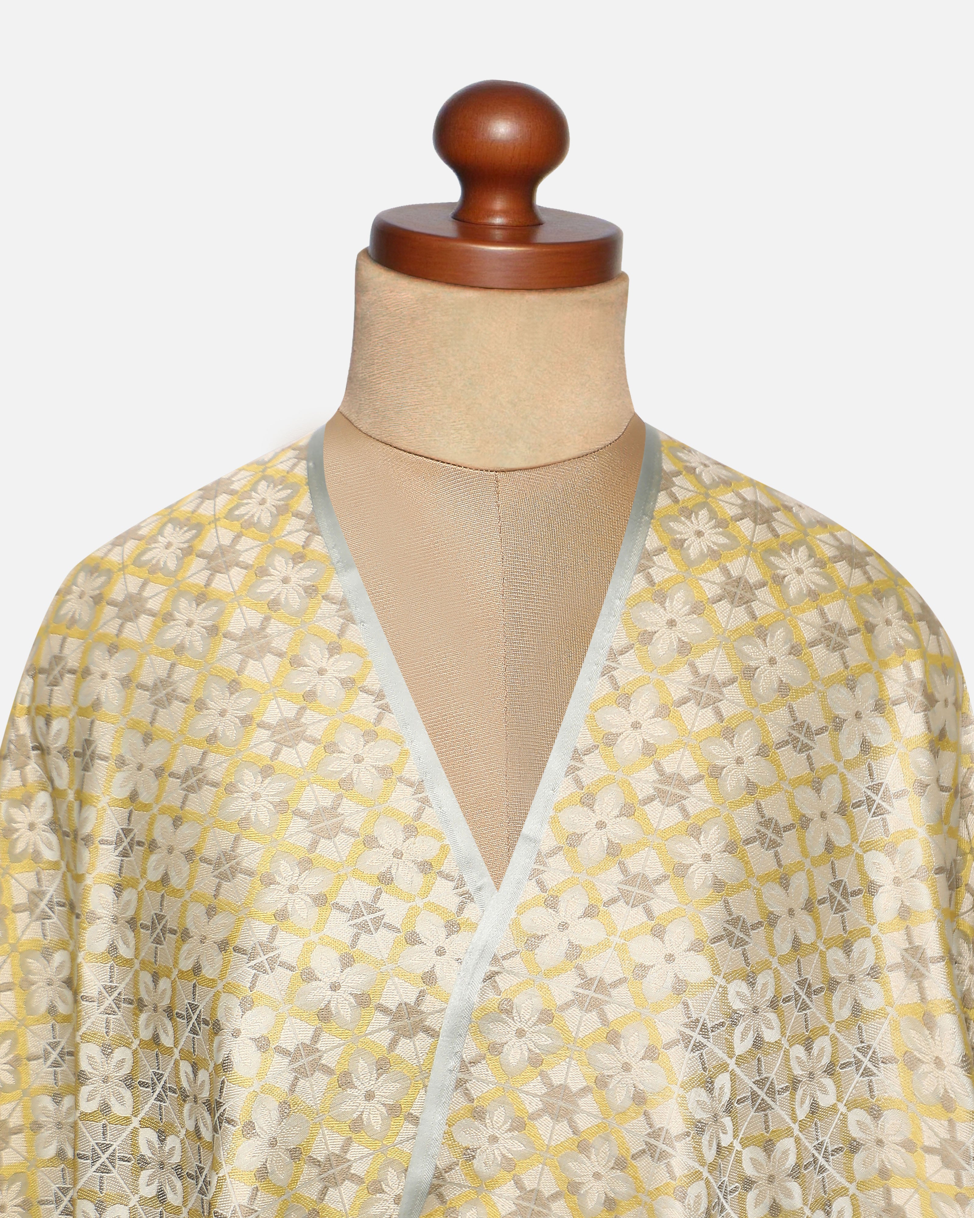 Eirum Banarasi Tanchoi Silk Suit Fabric