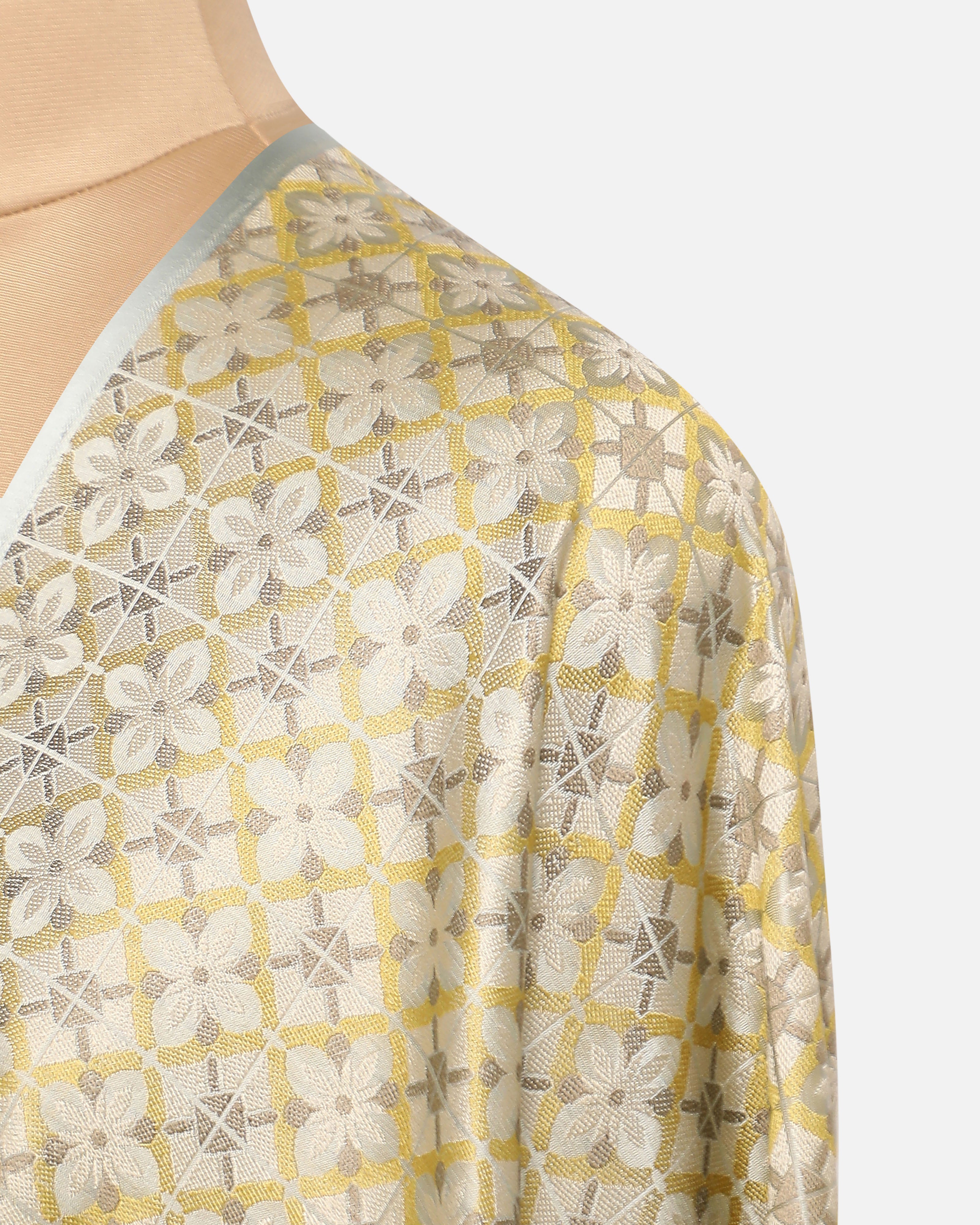 Eirum Banarasi Tanchoi Silk Suit Fabric